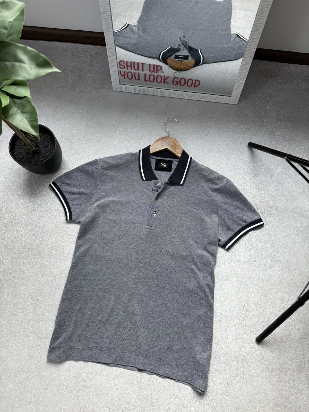Dolce & Gabbana Dolce & Gabbana Polo Shirt Logo Men’s Luxury Made In Italy Size US M / EU 48-50 / 2 - 3 Thumbnail