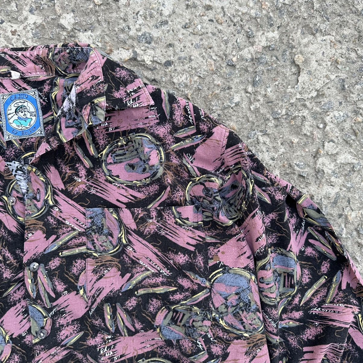 Japanese Brand × Le Grande Bleu (L.G.B.) Vintage Japanese Style Cajun by Becker Shirts Button Up 90s Size US L / EU 52-54 / 3 - 4 Thumbnail