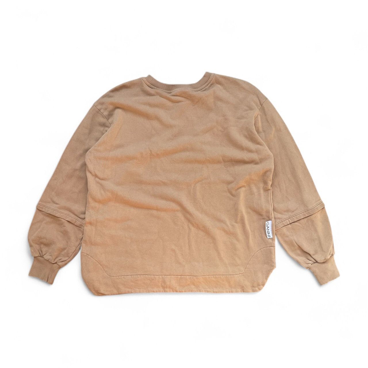 Ganni GANNI Drop Shoulder Layered Sweatshirt Size S / US 4 / IT 40 - 3 Thumbnail