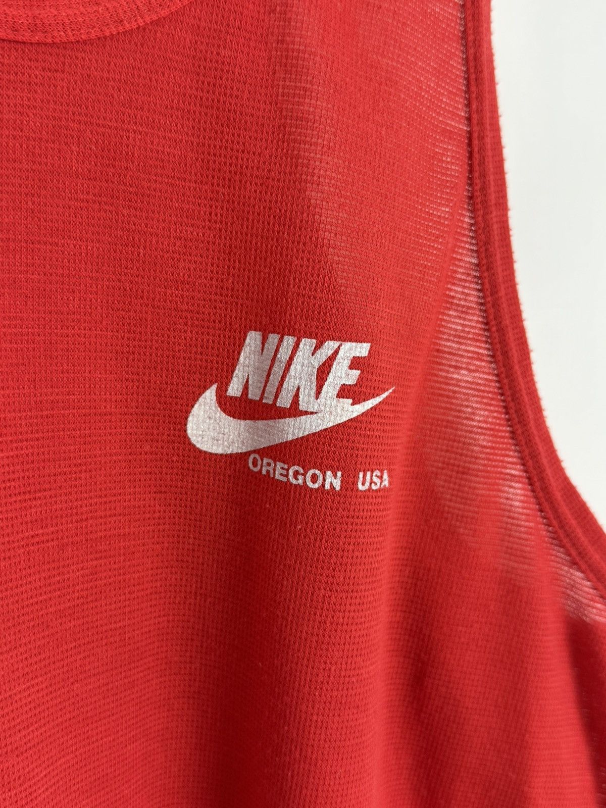 Nike × Vintage 1990’s Vintage Nike Oregon USA Sleeveless Size US S / EU 44-46 / 1 - 6 Thumbnail