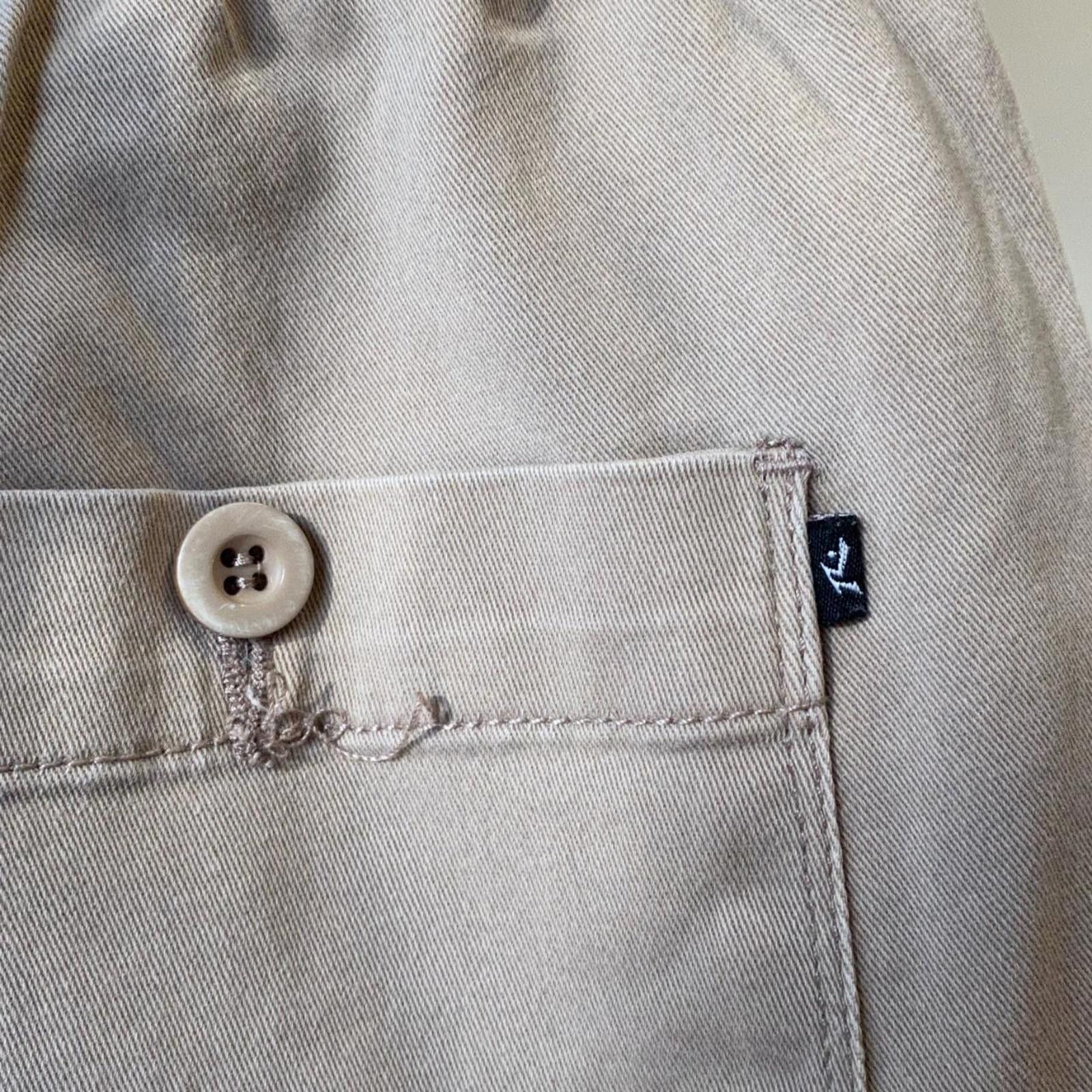Rusty - Beige Rusty Shorts, Embroidered Logo Size US 36 / EU 52 - 3 Thumbnail