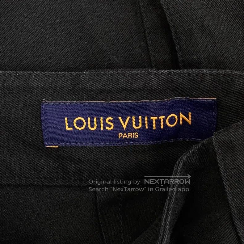 Louis Vuitton Louis Vuitton 22 black side pocket cotton slacks pants Size US 38 / EU 54 - 5 Thumbnail