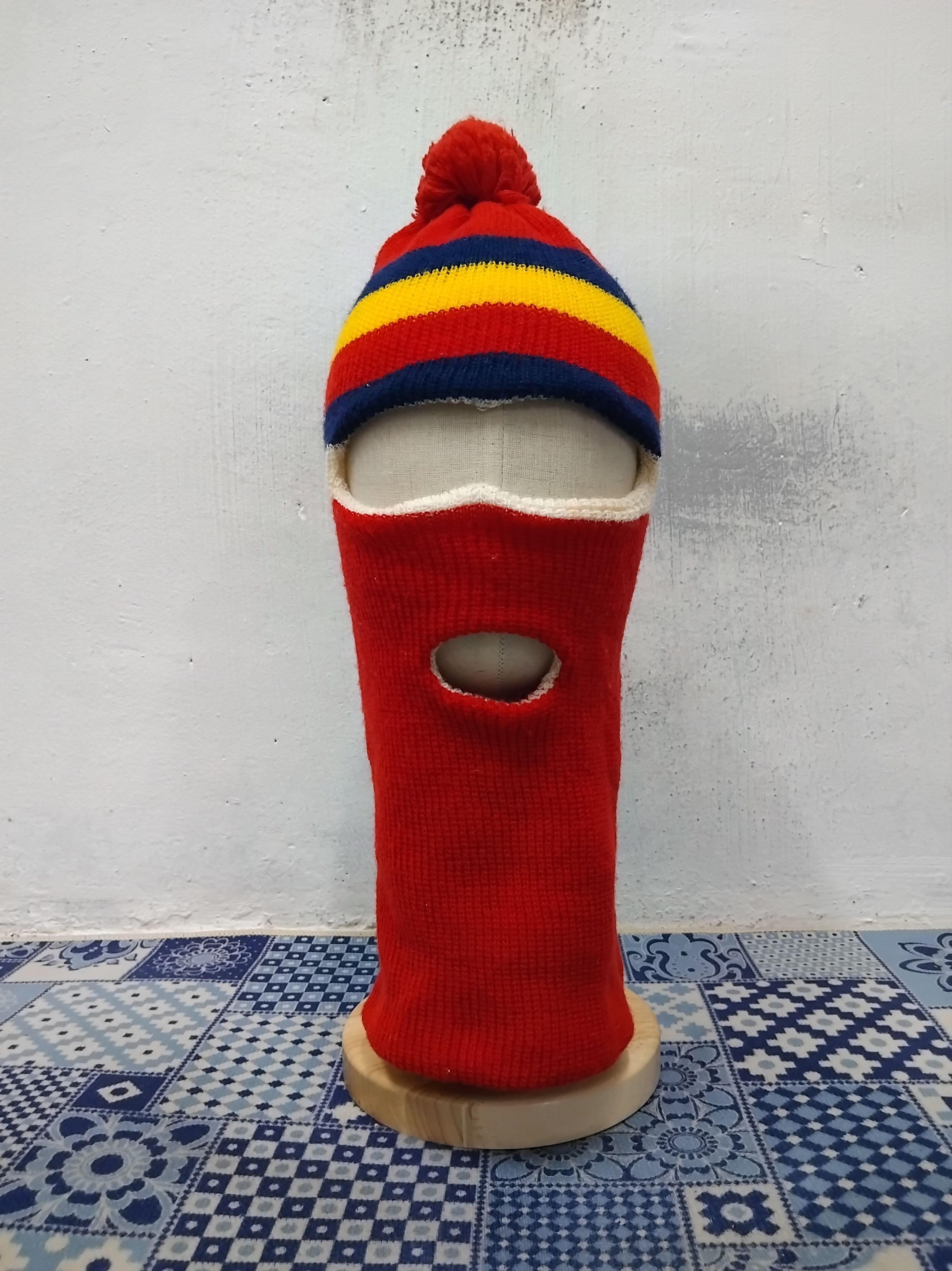 Japanese Brand 💥Unnamed rainbow colour streetwear beanie hat Size ONE SIZE - 1 Thumbnail