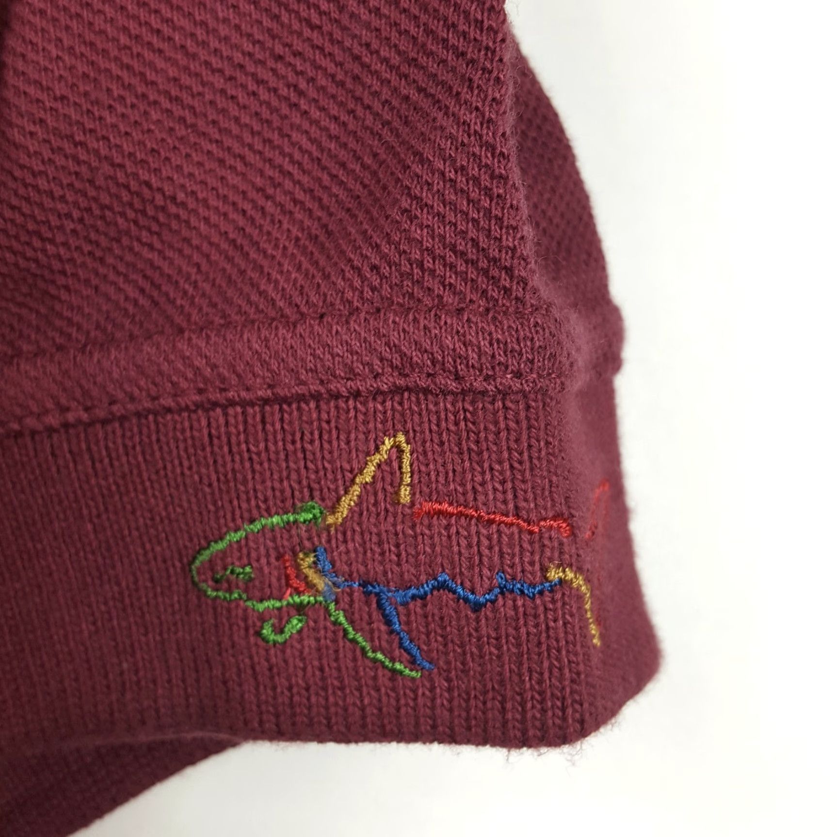 Reebok VTG 90s Greg Norman Golf Men's Size Medium Reebok Short Sleeve Maroon Polo Shirt Size US M / EU 48-50 / 2 - 4 Thumbnail