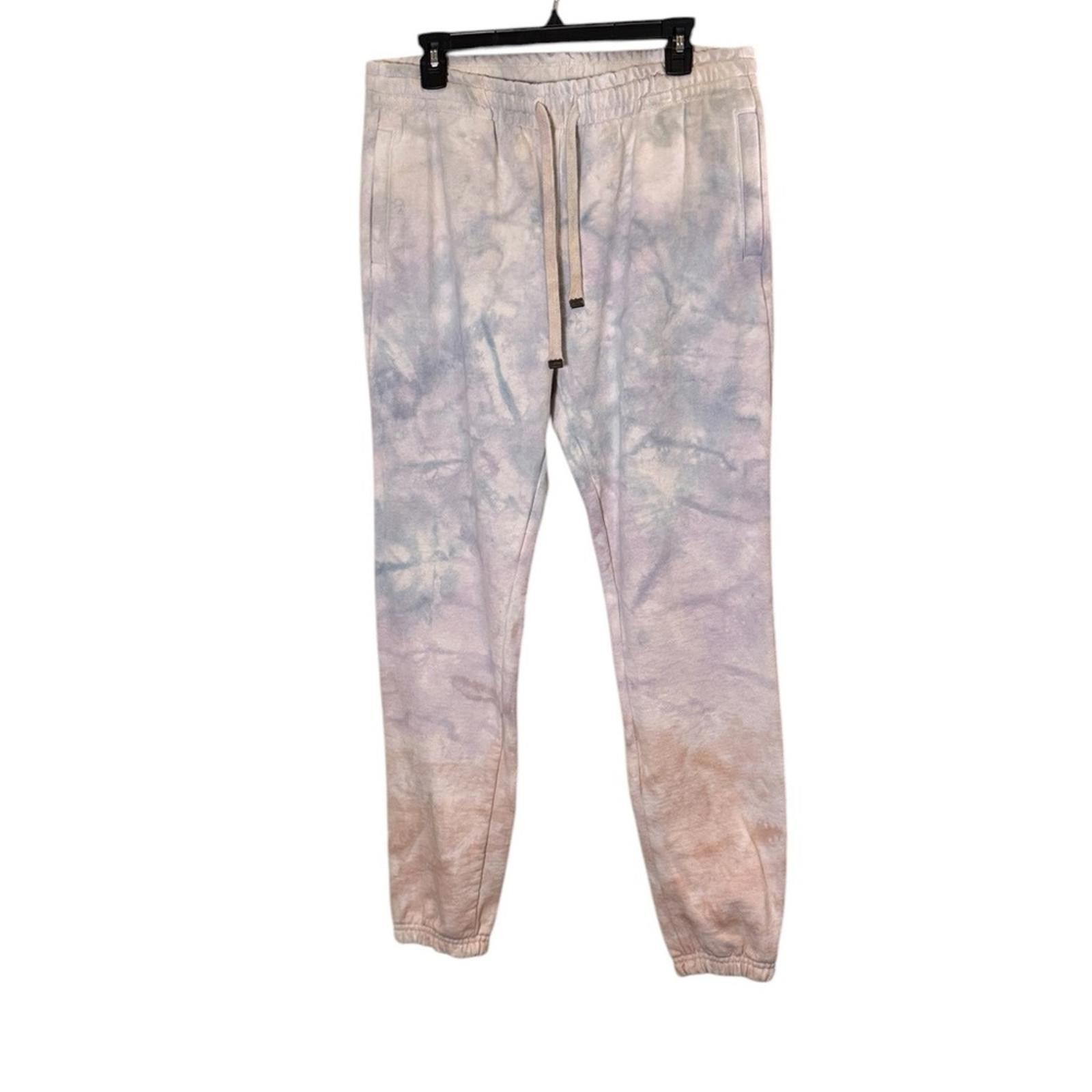 Talentless Talentless Pastel Tie-Dye Jogger Sweatpants Sz XL Size 40" / US 18 - 1 Thumbnail