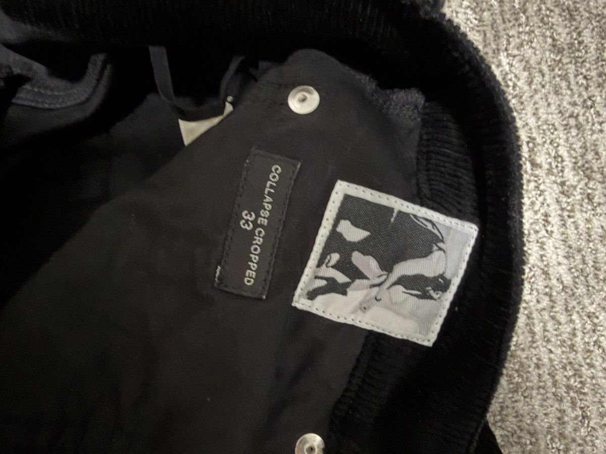 Rick Owens Drkshdw Rick Owens Drkshdw black paneled trousers Size US 33 - 4 Thumbnail