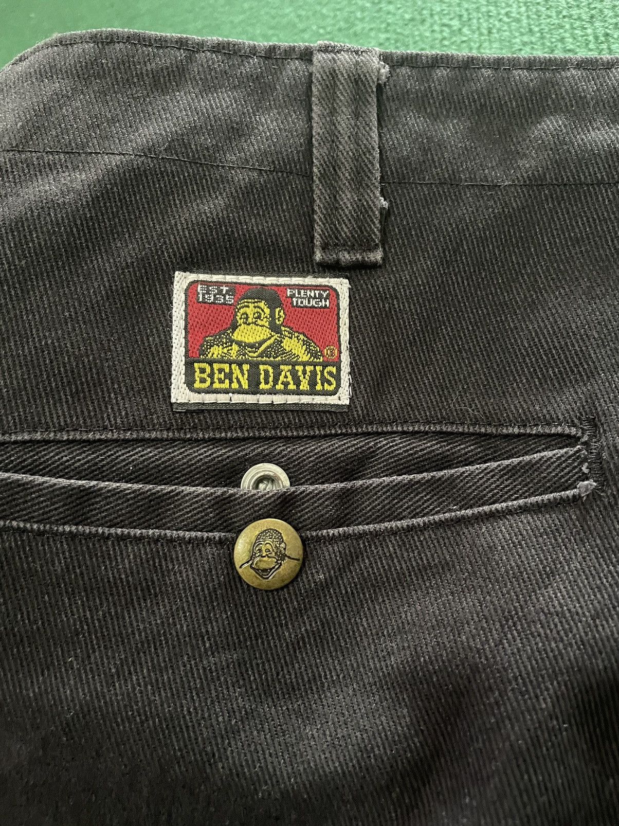 image of Ben Davis Baggy Pants in Charcoal Black, Men's (Size 33)