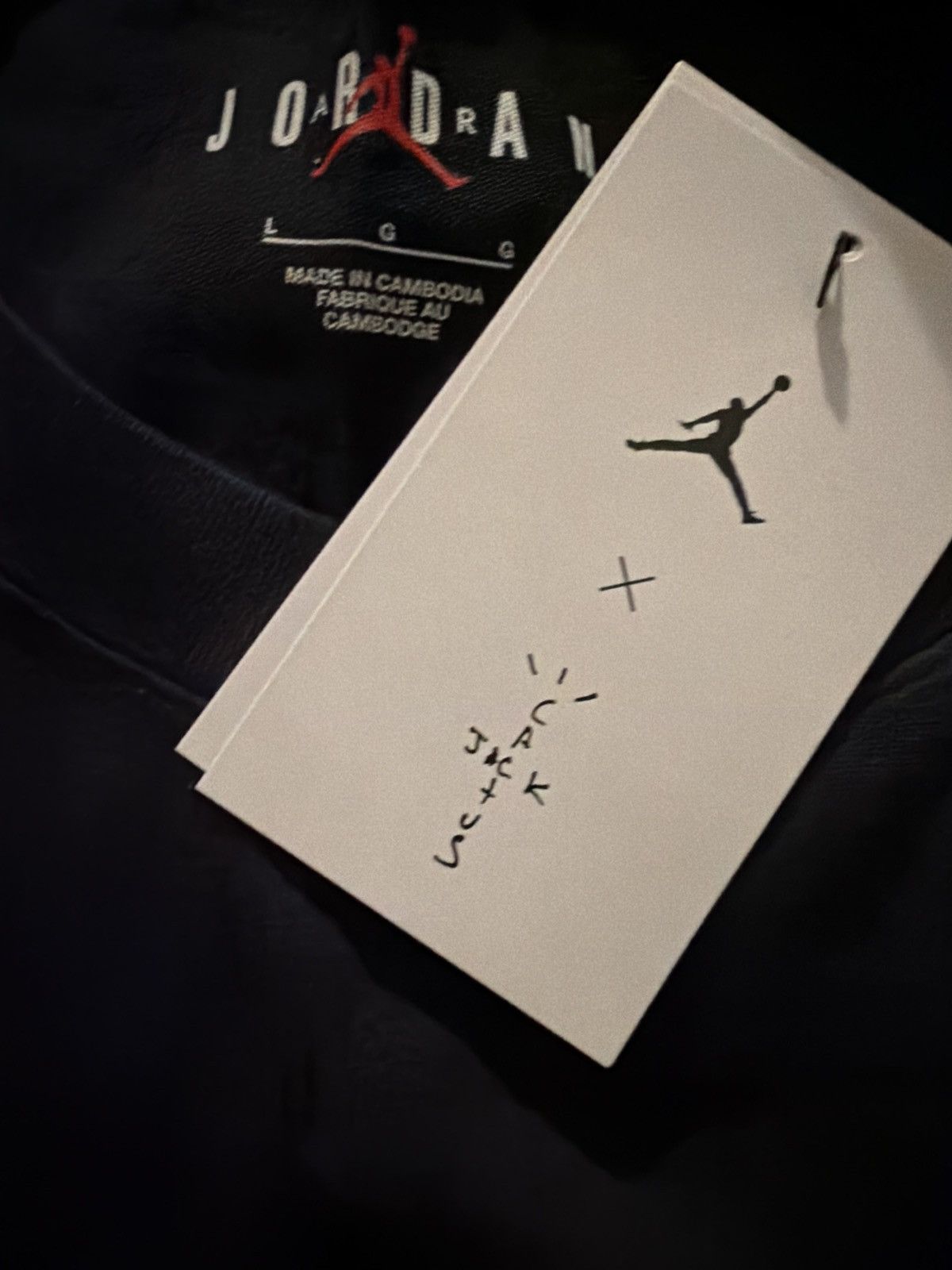 Travis Scott Cactus Jack x Jordan Collab Size Large Size US L / EU 52-54 / 3 - 7 Thumbnail