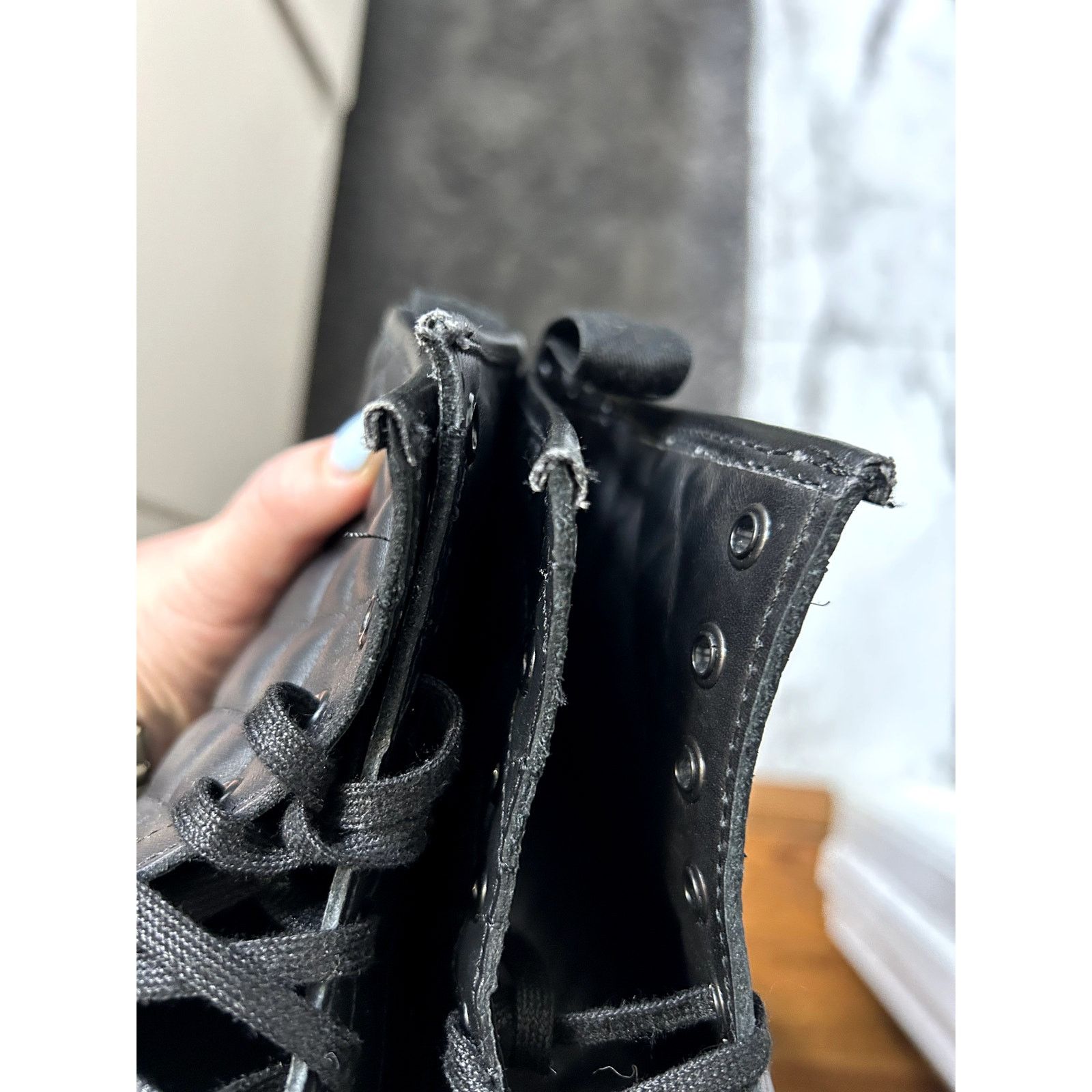 Dr. Martens Dr Martens Coralie Black Quilted Pattern Size 8/EU 39 Size US 8 / IT 38 - 7 Thumbnail