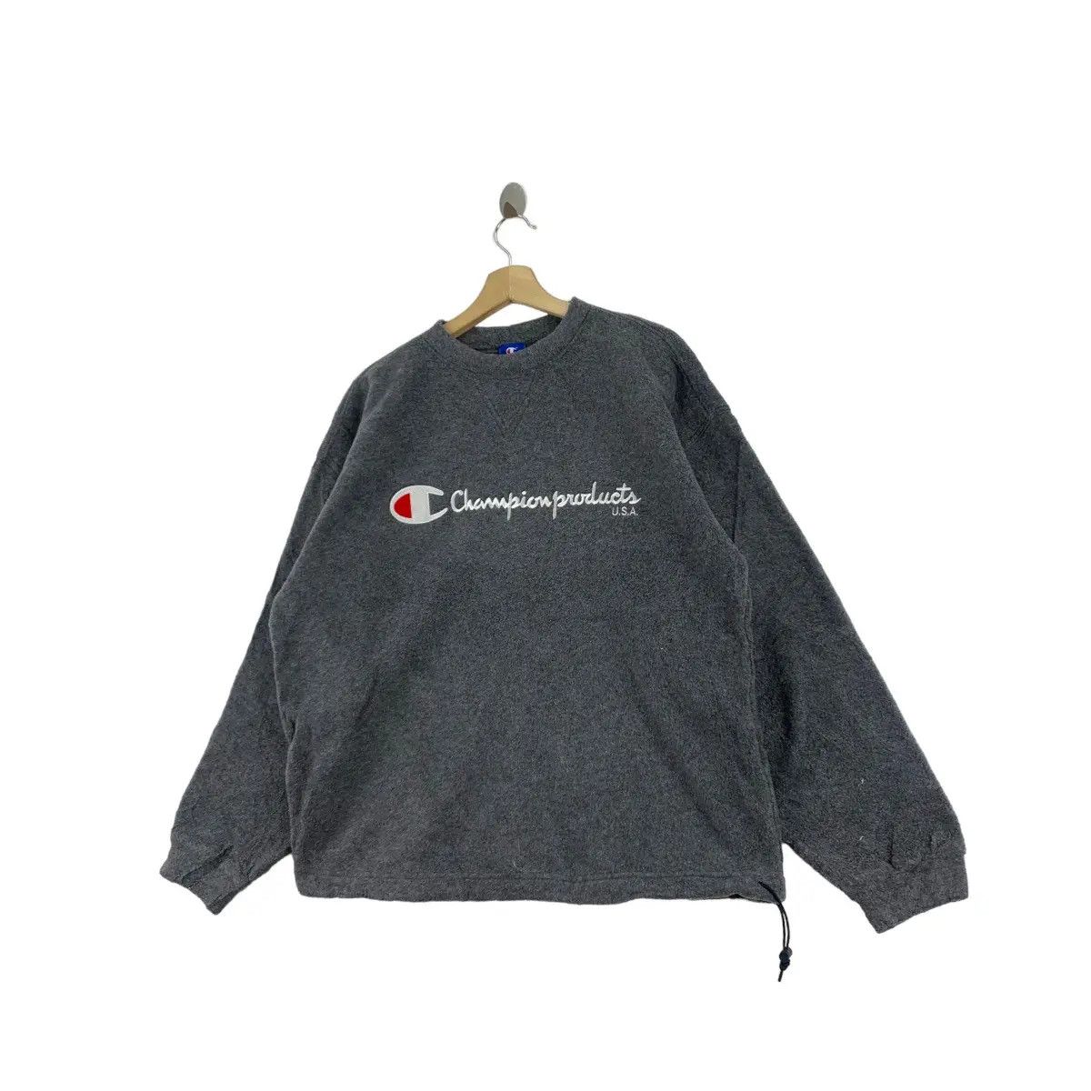 Champion Vintage CHAMPION PRODUCTS x POLARTEC Fabric Fleece Sweater Size M / US 6-8 / IT 42-44 - 5 Thumbnail