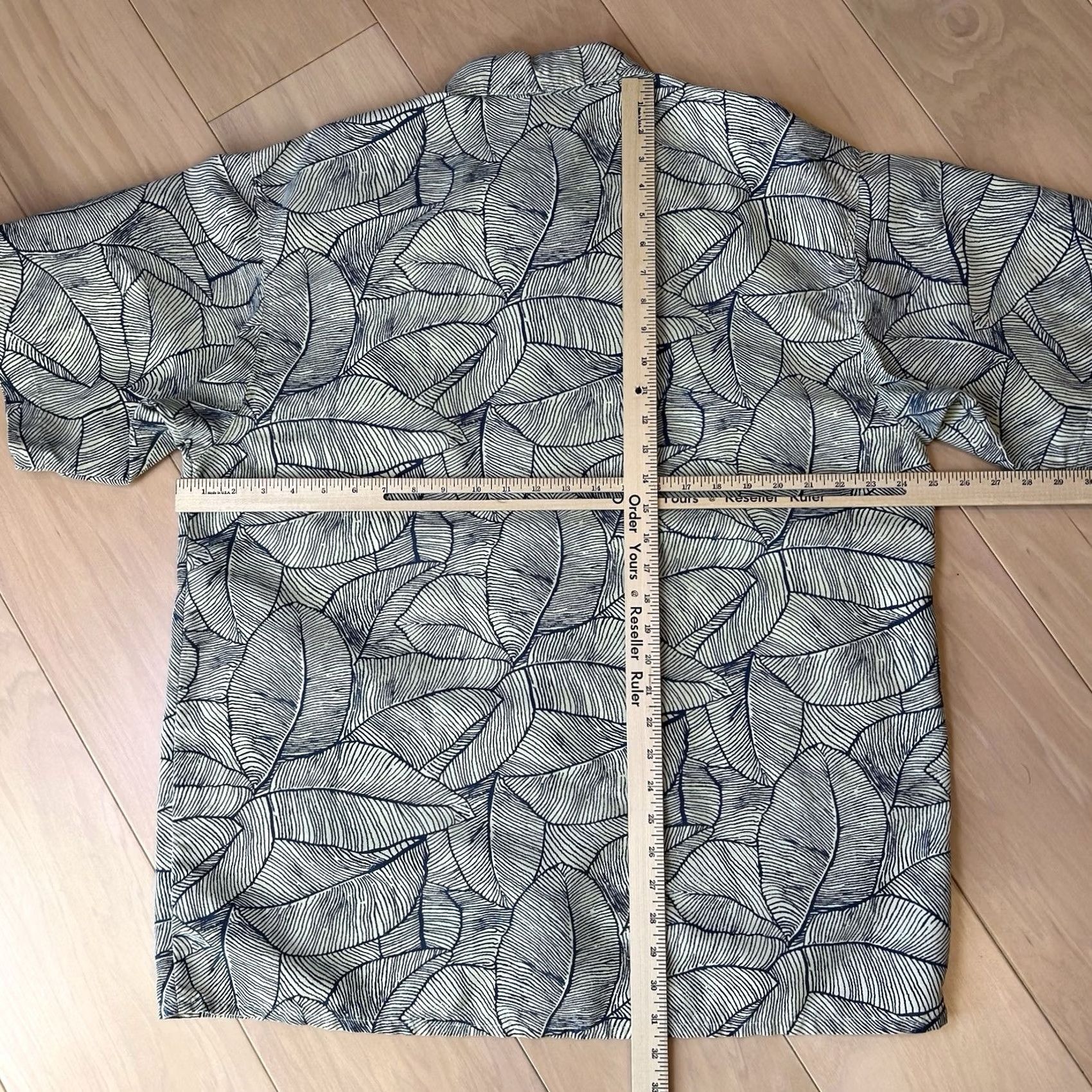 Gramicci Gramicci Button Up Camp Shirt Short Sleeve Men’s L Tan Floral Pattern Casual Travel Workwear Mens Size US L / EU 52-54 / 3 - 5 Thumbnail