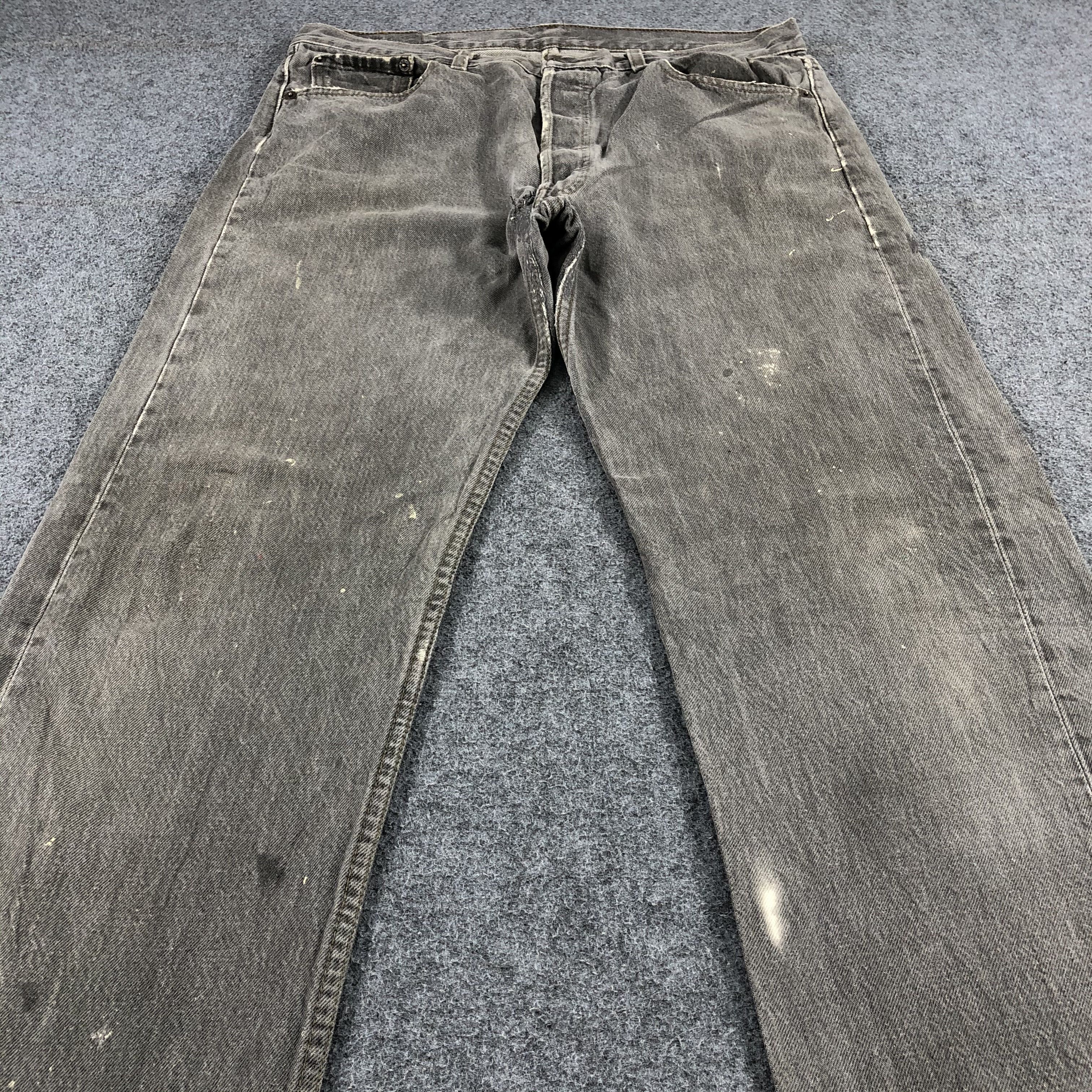 Levi's Vintage 90s Levis 501 Earth Tone Jeans-JM1597 Size US 36 / EU 52 - 3 Thumbnail