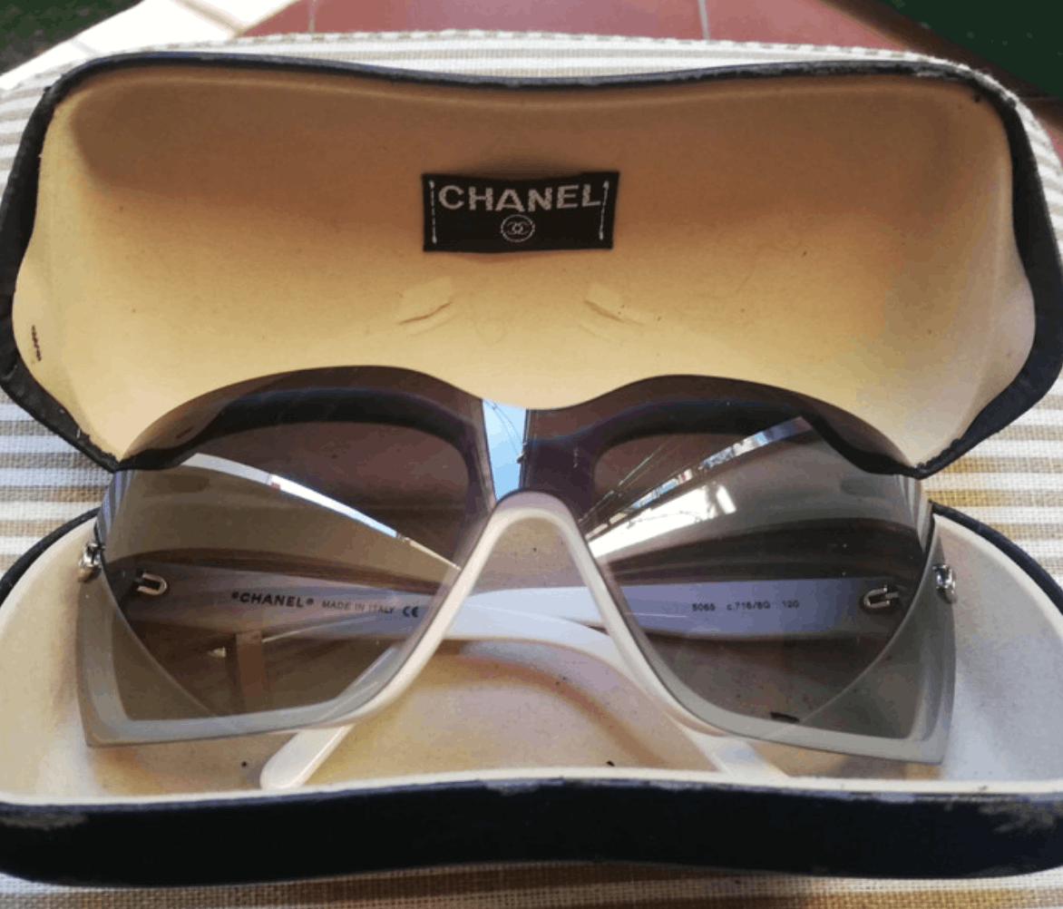 Chanel Chanel Sunglasses 5065 Mask Logo Rimless 4017 Vintage Size ONE SIZE - 1 Thumbnail