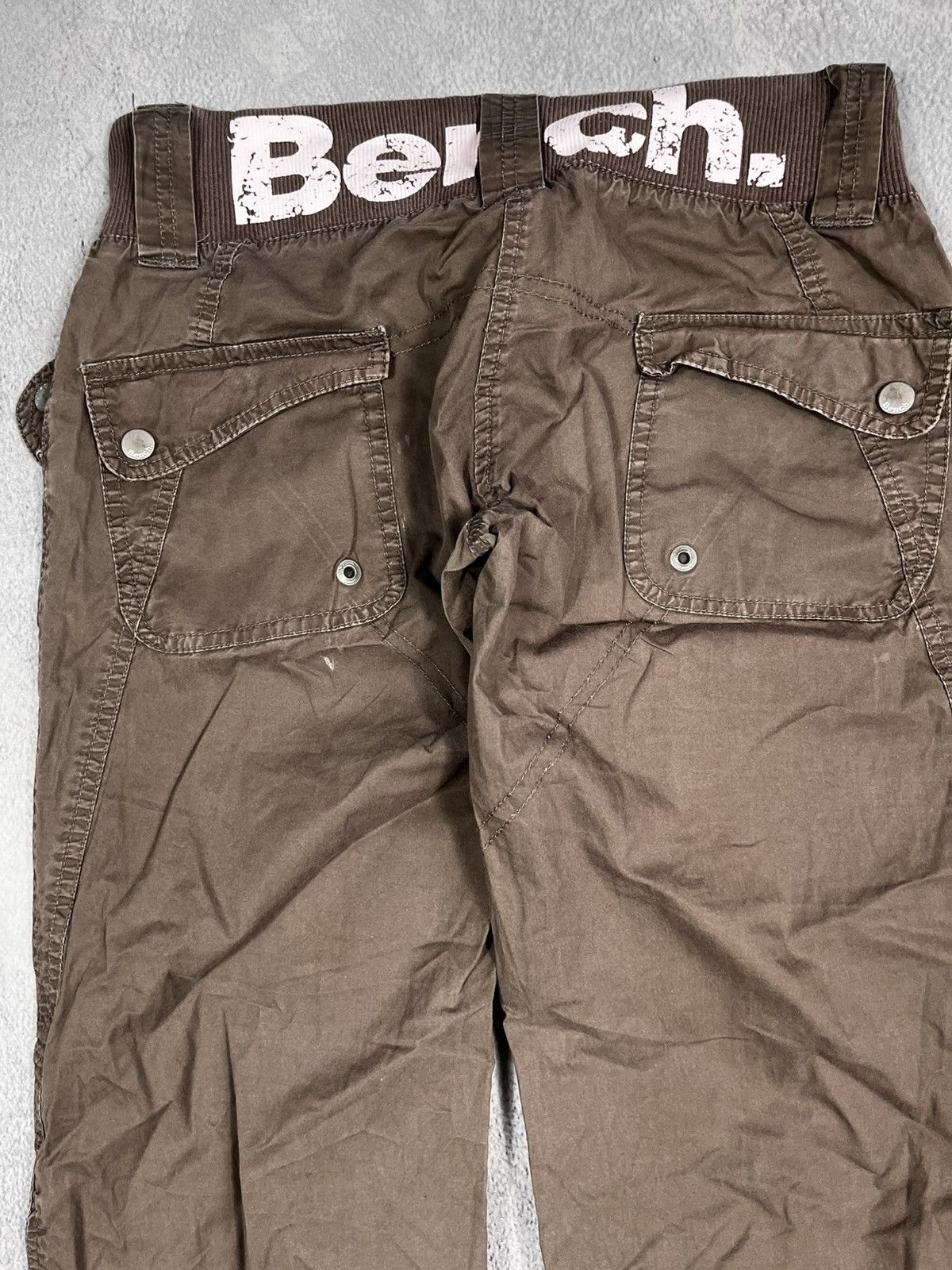Bench × Vintage Vintage Y2K Bench faded cargo pants streetwear size 26 Size 26" / US 2 / IT 38 - 14 Thumbnail