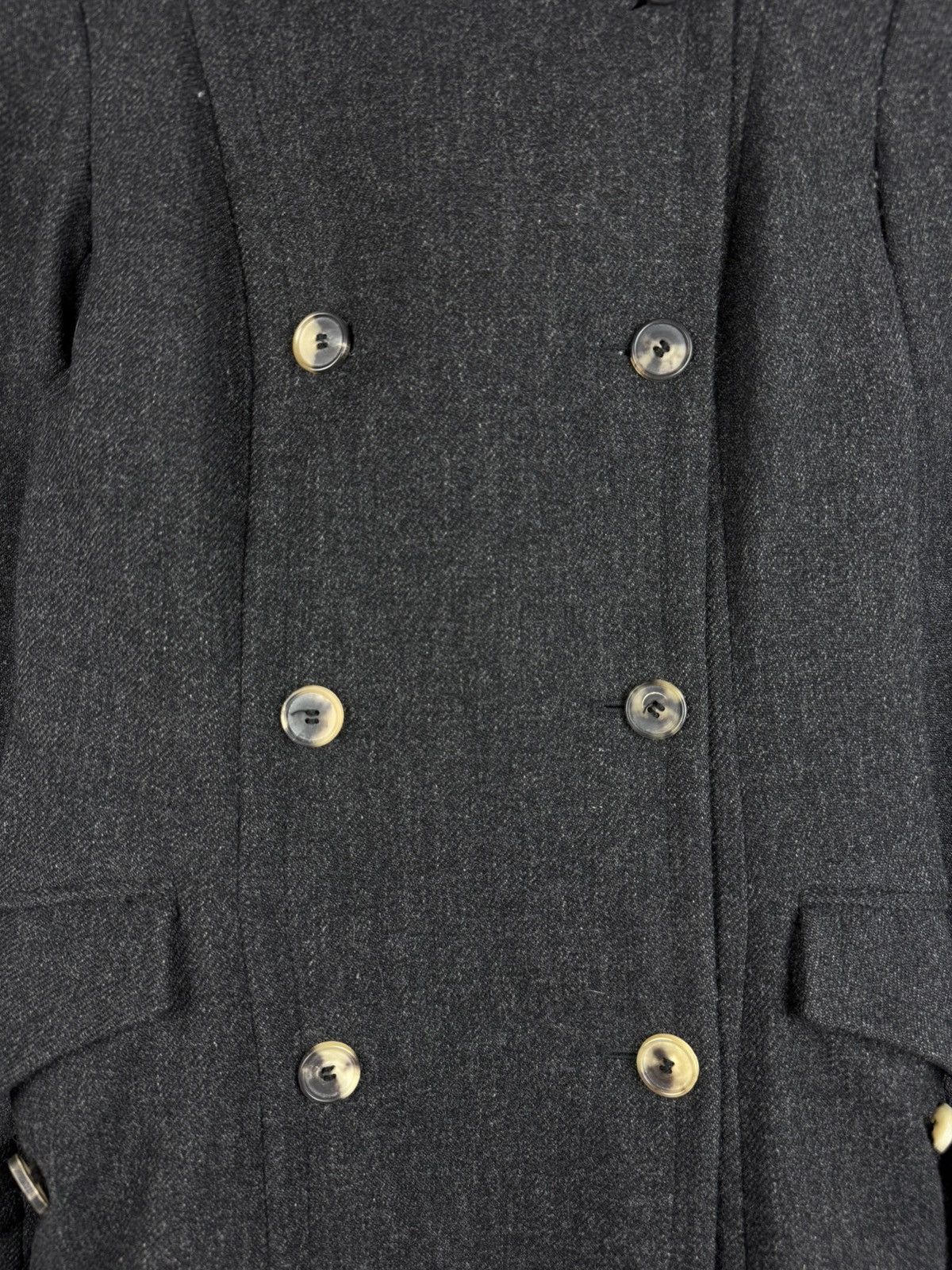 Allsaints × Japanese Brand Allsaints Ladies Double Breasted Wool Boni Wool Coat Jacket Size M / US 6-8 / IT 42-44 - 9 Thumbnail