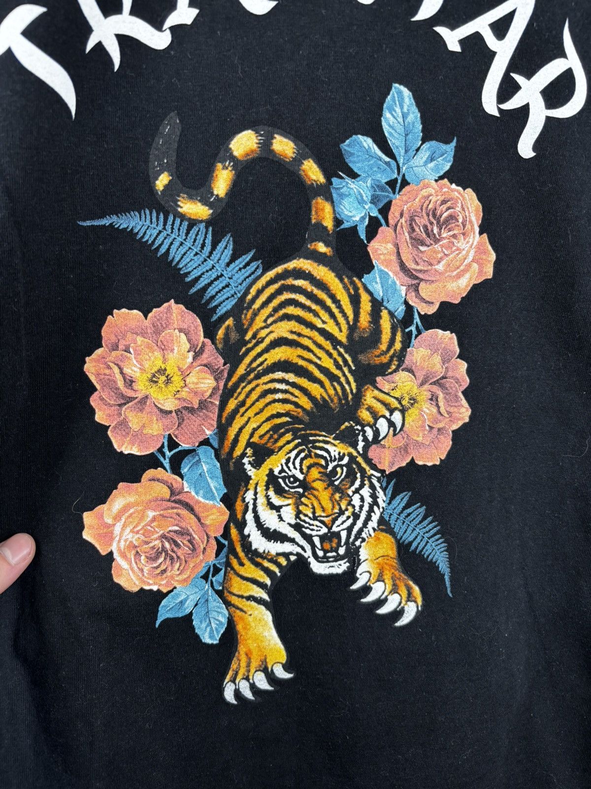 Japanese Brand × Trapstar London Trapstar Big Logo Tiger t shirt size M Size US M / EU 48-50 / 2 - 2 Thumbnail