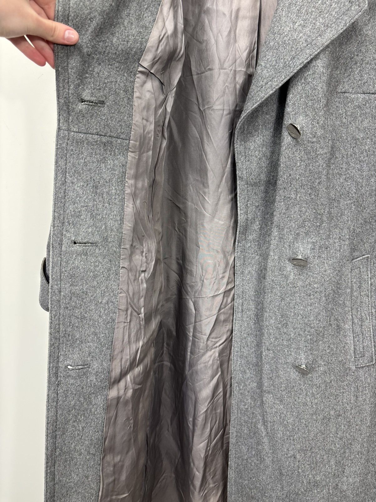 Other Vintage Steinbock Himalaya Women’s Double Breasted Wool Coat Size M / US 6-8 / IT 42-44 - 12 Thumbnail