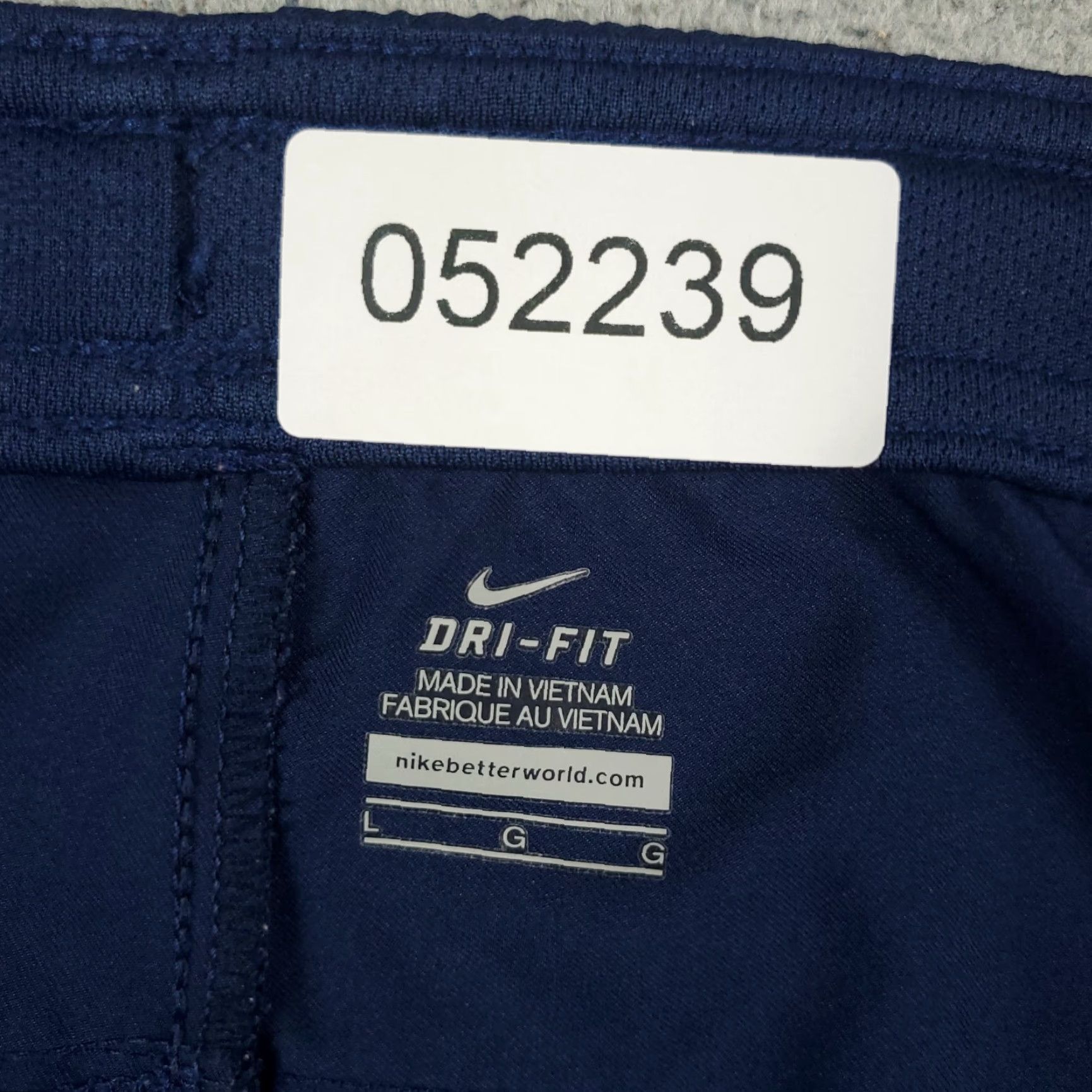 Nike Nike Shorts Mens Size Large Blue 38 Waist Swoosh Dri Fit Active Athletic Gym Size US 33 - 7 Thumbnail