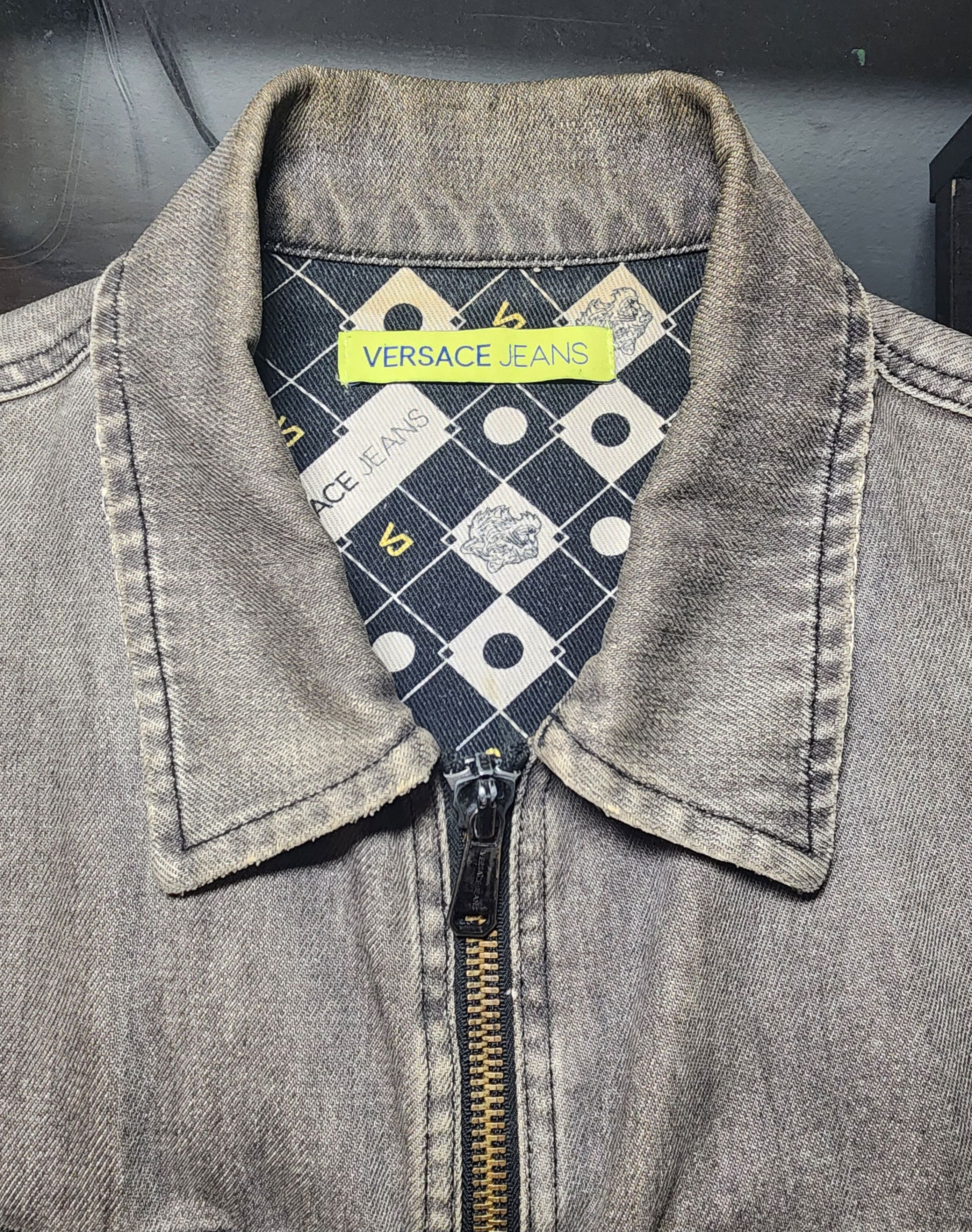 Versace Jeans Couture Versace Jeans Distressed Denim Jacket Size US M / EU 48-50 / 2 - 3 Thumbnail