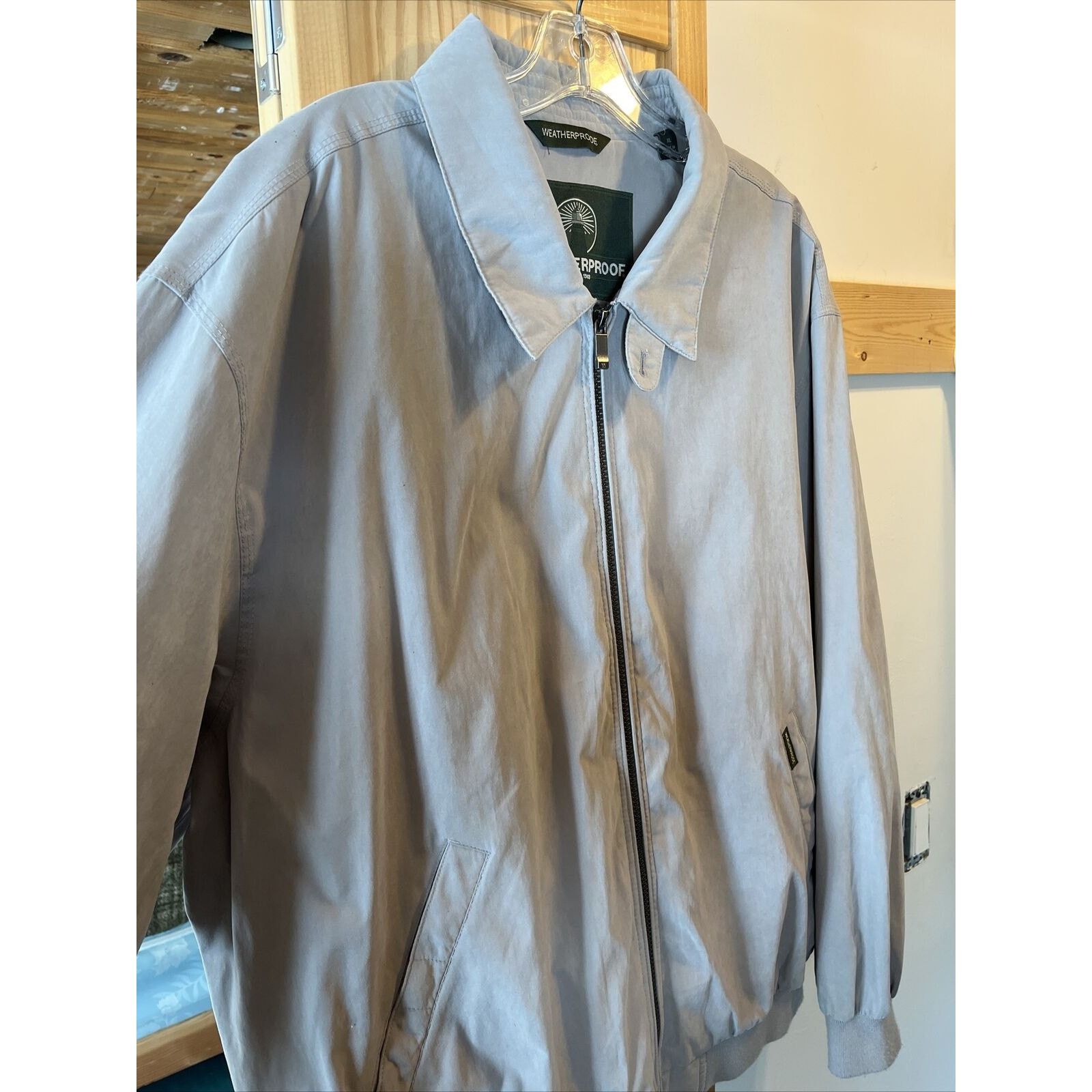 Weatherproof Weatherproof Men’s XL Gray Zip Cotton Polyester Nylon Jacket Size US XL / EU 56 / 4 - 4 Thumbnail