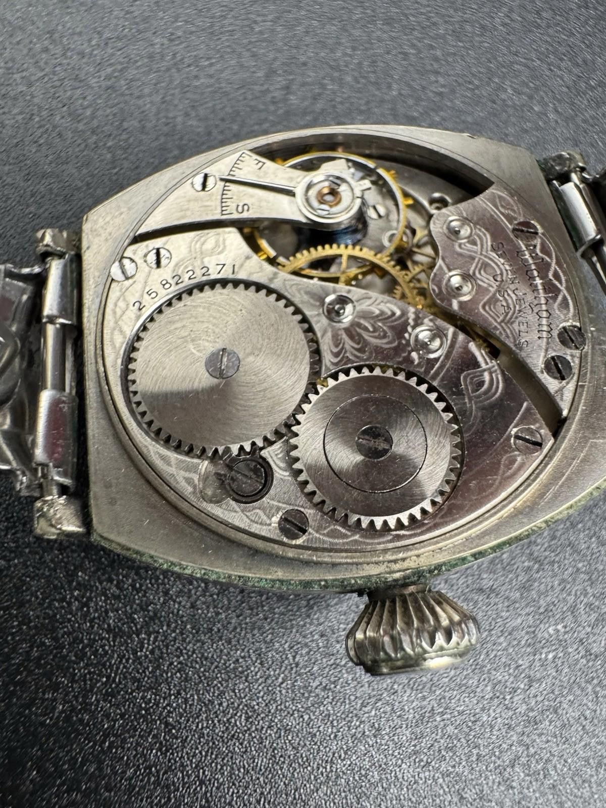 Other Vintage Waltham 7 Jewel Art Deco Tonneau Wristwatch Non-Runn Size ONE SIZE - 4 Thumbnail