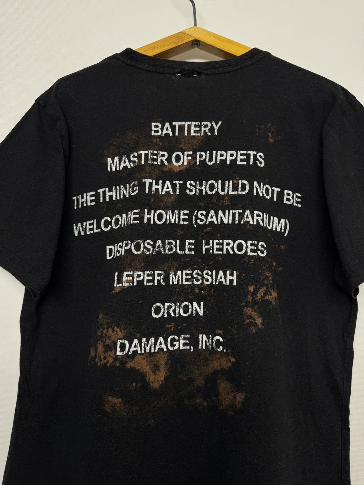 Metallica Vintage Metallica Master Of Puppets 1997 Artimonde Size US S / EU 44-46 / 1 - 1 Thumbnail