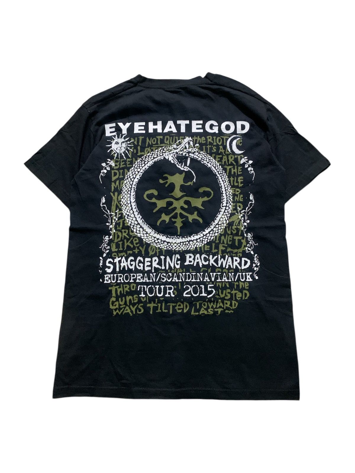 Band Tees × Vintage 2000s Vintage Eyehategod Agitation Propaganda Tee Size US S / EU 44-46 / 1 - 2 Thumbnail