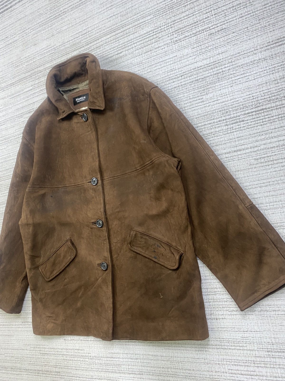 Leather × Vintage Vintage Marquis Canada Full Leather Jacket Size US M / EU 48-50 / 2 - 4 Thumbnail