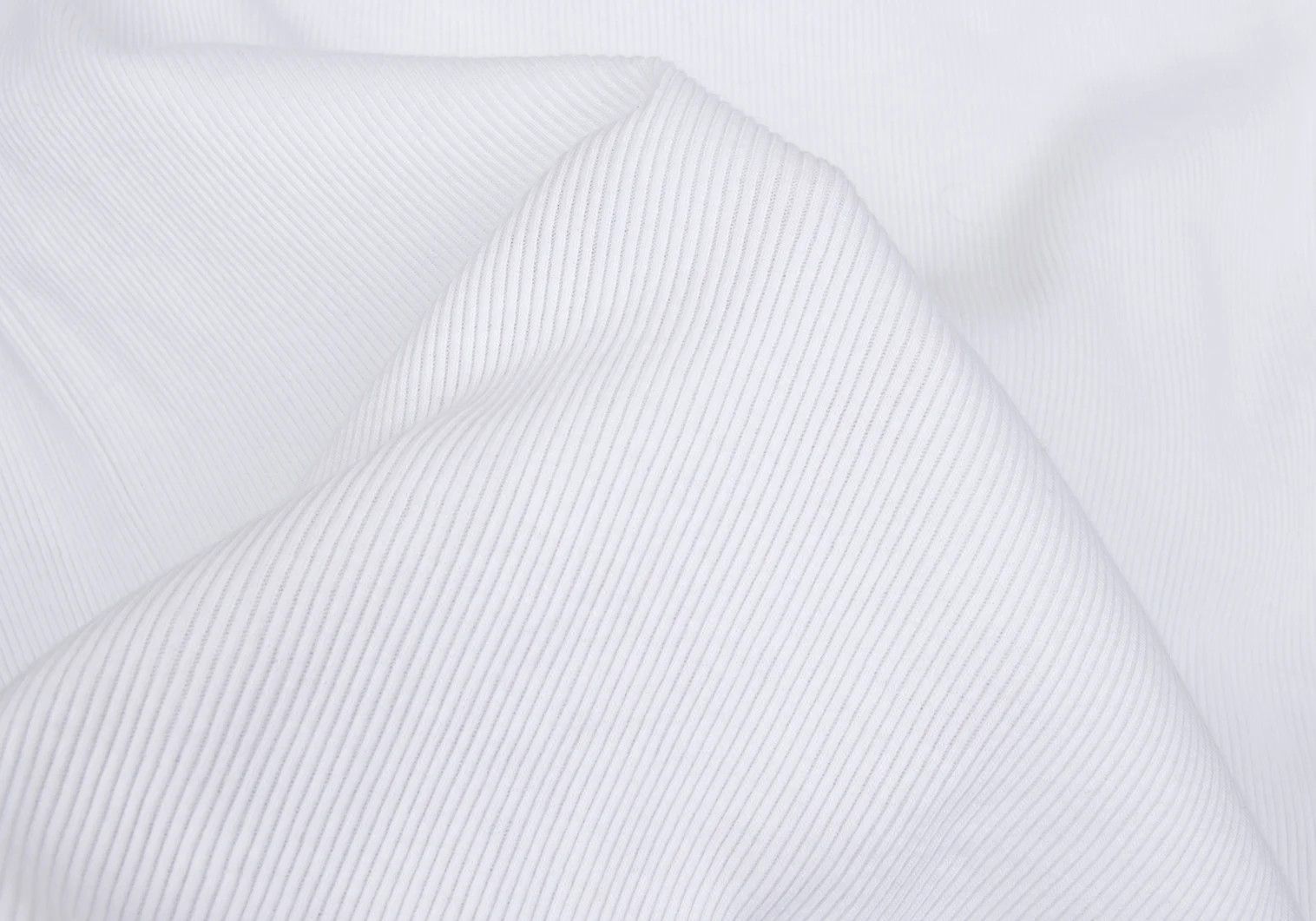 Jean Paul Gaultier Cotton Rib T-Shirt with Hem Detail in White Size US S / EU 44-46 / 1 - 16 Thumbnail