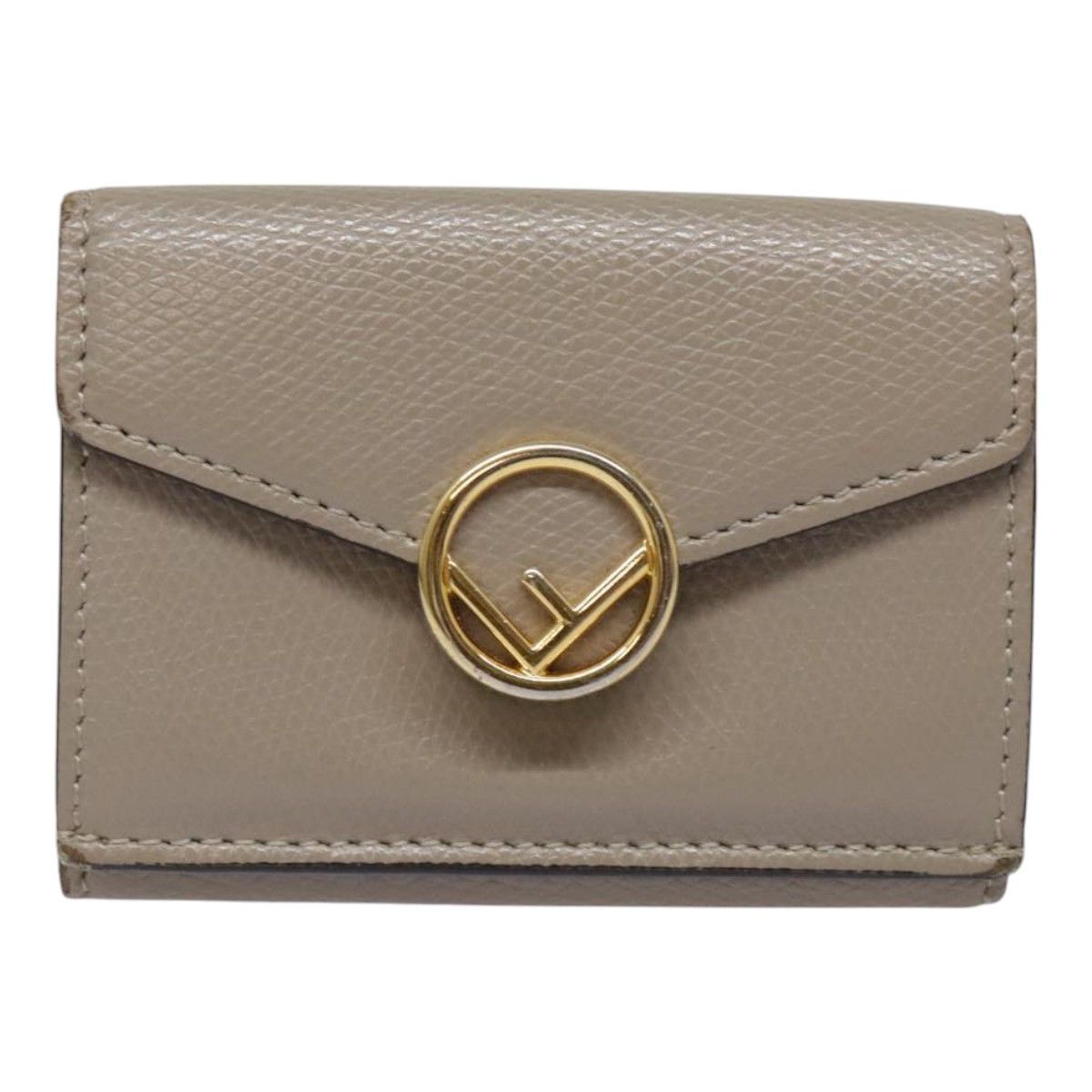 Fendi Beige Leather Wallet (Pre-Owned) Size ONE SIZE - 1 Thumbnail