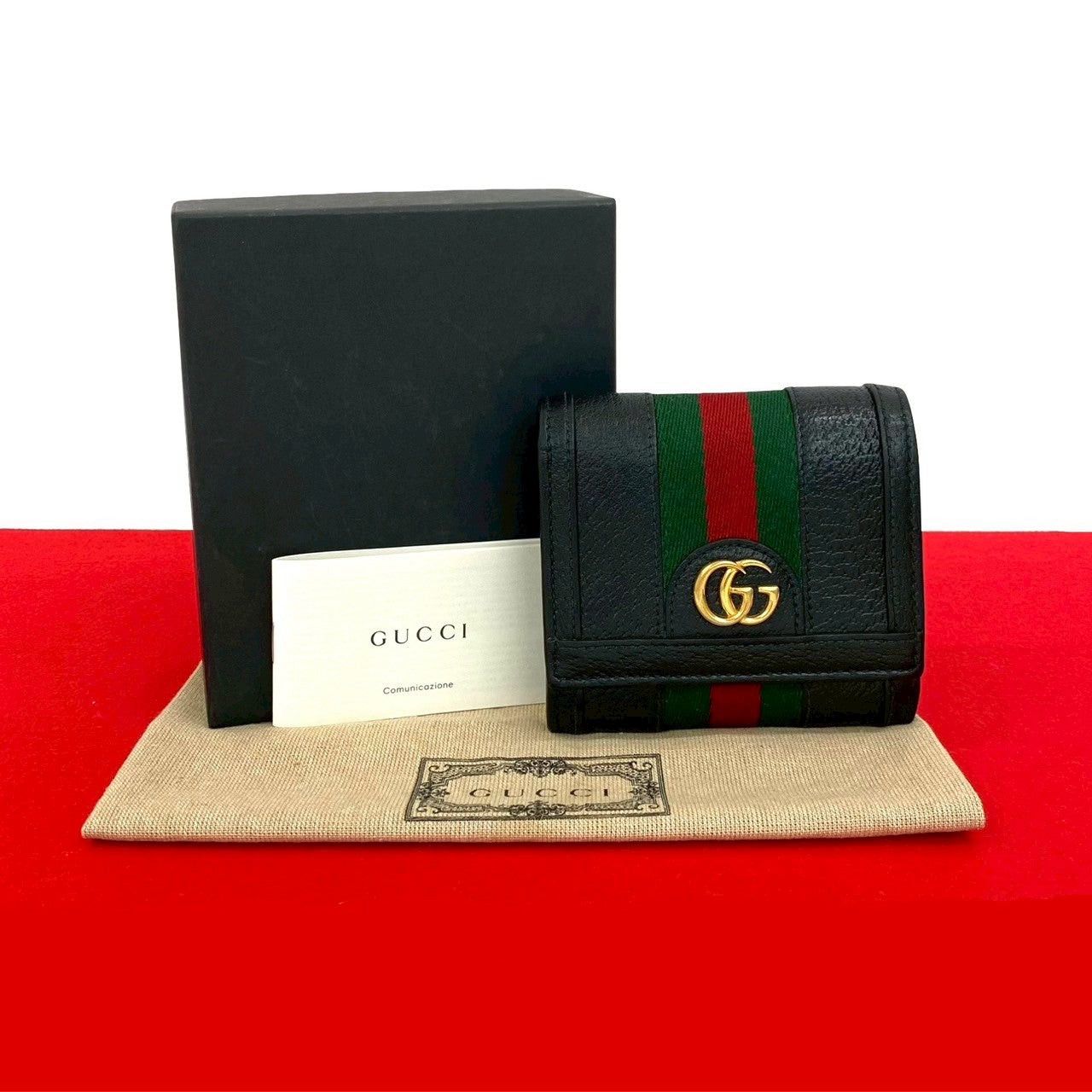 Gucci Black Leather