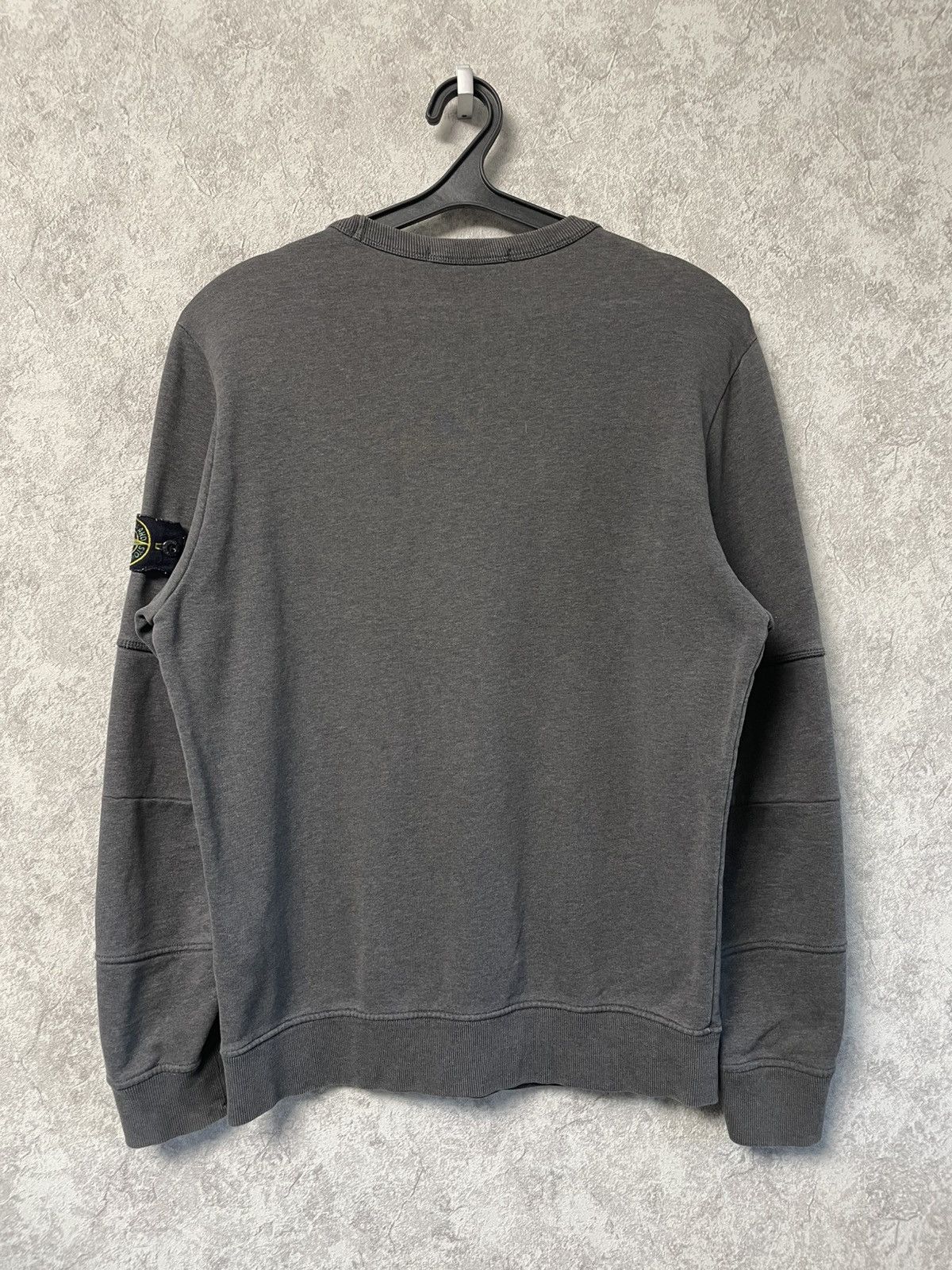 Stone Island Stone Island Big Embroidered Logo With Patch Sweatshirt Size US S / EU 44-46 / 1 - 19 Thumbnail