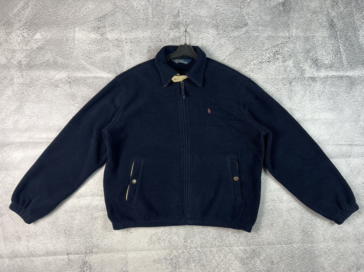 Polo Ralph Lauren × Vintage Vintage Polo Ralph Lauren full zip fleece jacket Size US L / EU 52-54 / 3 - 3 Thumbnail