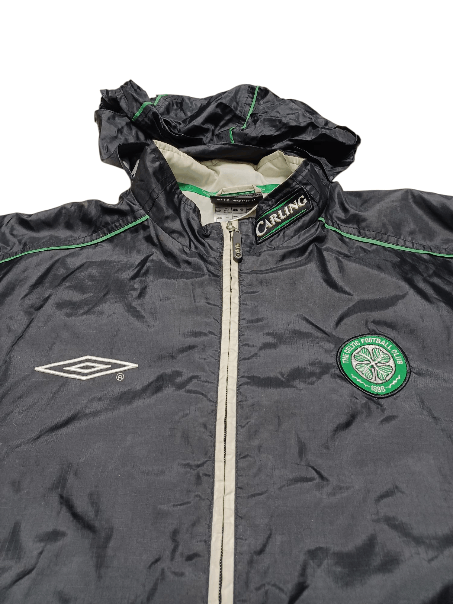 Umbro CELTIC GLASGOW UMBRO VINTAGE TRAINING JACKET Size US XXL / EU 58 / 5 - 2 Thumbnail
