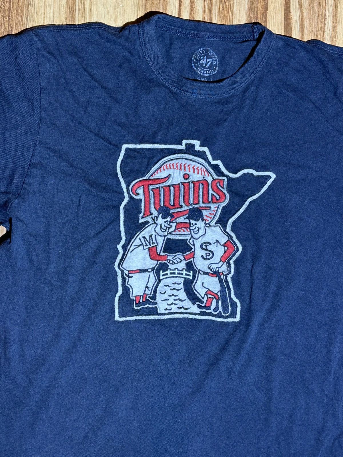 47 Brand 47 Brand Dark Blue Minnesota Twins baseball Tshirt Size S / US 4 / IT 40 - 2 Thumbnail