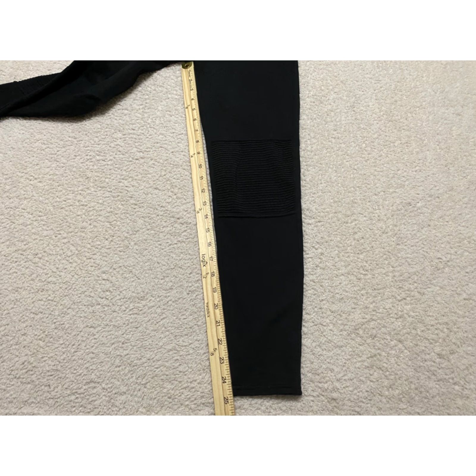 Fabletics Fabletics Womens Small Pants Leggings Solid Black Moto Style 5 Pocket Skinny Size 28" / US 6 / IT 42 - 3 Thumbnail