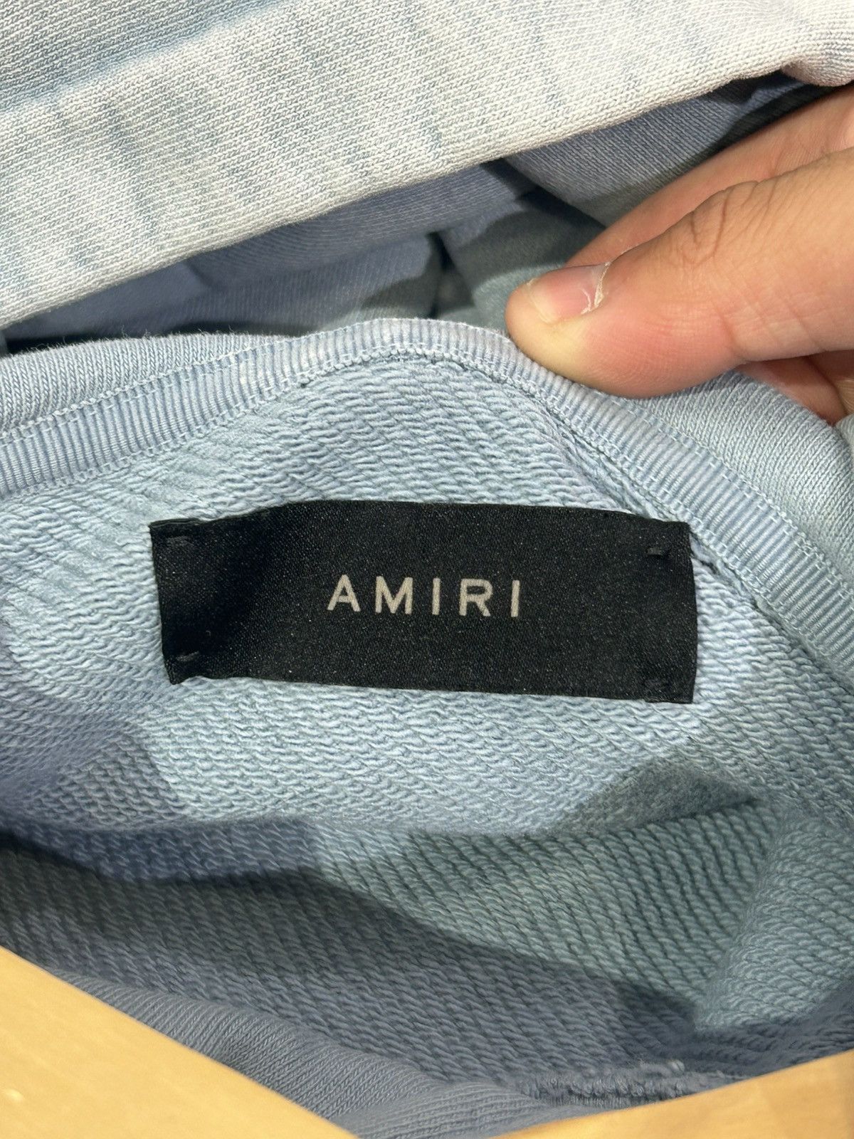Amiri Amiri Blue Filigree hoodie blue Size US XS / EU 42 / 0 - 4 Thumbnail