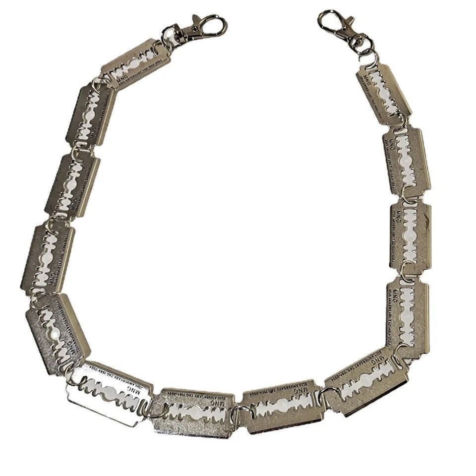 Jewelry Metal Blade Pant Chain Size ONE SIZE - 2 Thumbnail