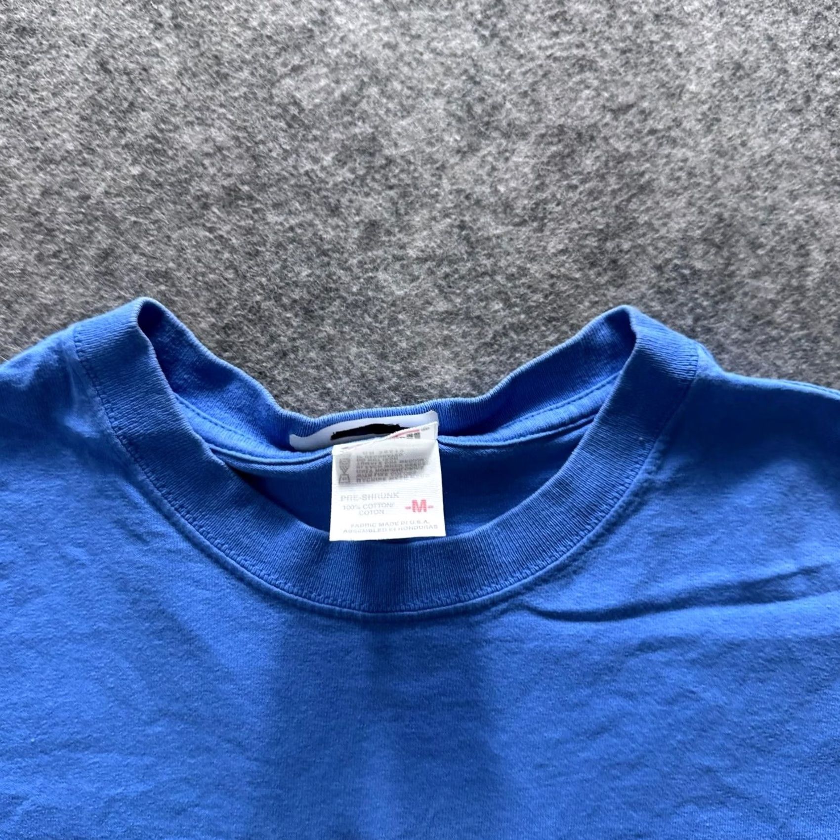 Anvil VTG Sanibel Island Fish Anvil Shirt Mens M Blue Embroidered Crewneck Cotton Size US M / EU 48-50 / 2 - 3 Thumbnail