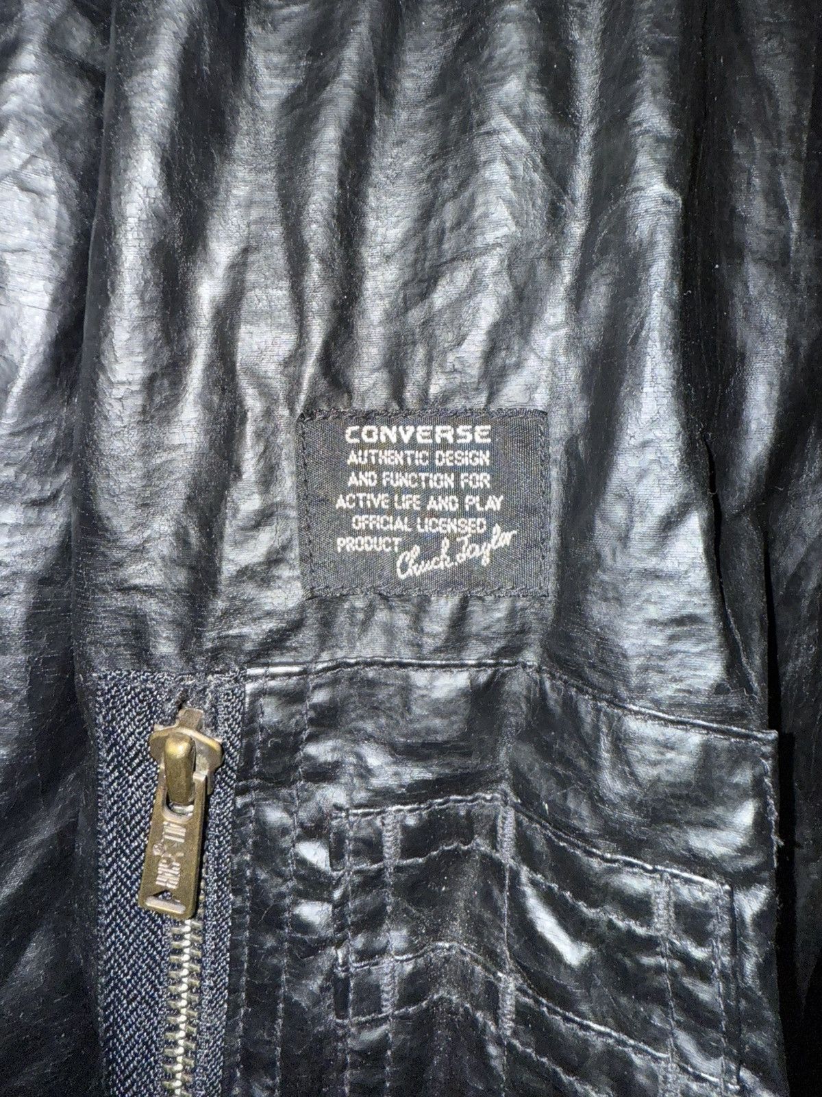 Converse CONVERSE ALL STAR REVERSIBLE BOMBER JACKET STYLE BLACK GRAY Size US M / EU 48-50 / 2 - 7 Thumbnail