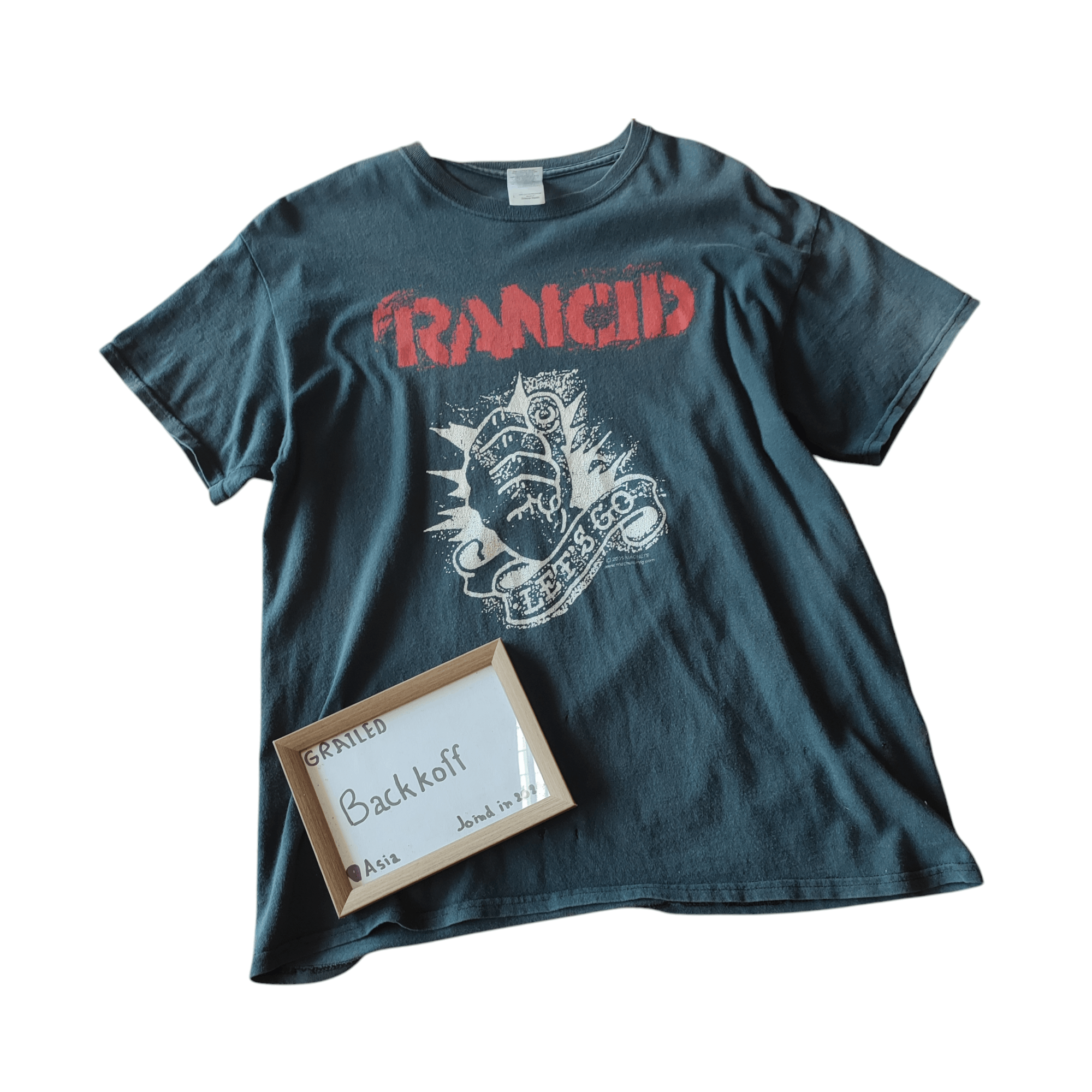 Band Tees × Vintage Vintage 2005 RANCID "LET'S GO” PUNK T-shirt Size US L / EU 52-54 / 3 - 1 Thumbnail