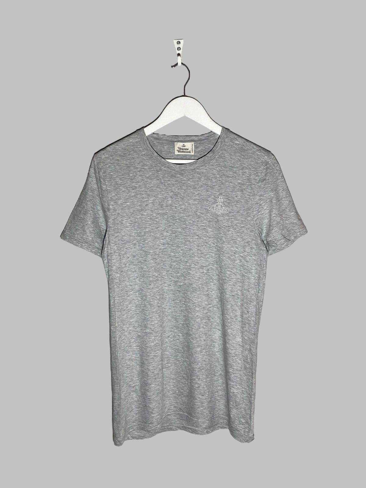 Vivienne Westwood 🔥 VIVIENNE WESTWOOD ORB GREY TEE MINIMAL DESIGNER VIBES Size US M / EU 48-50 / 2 - 1 Thumbnail
