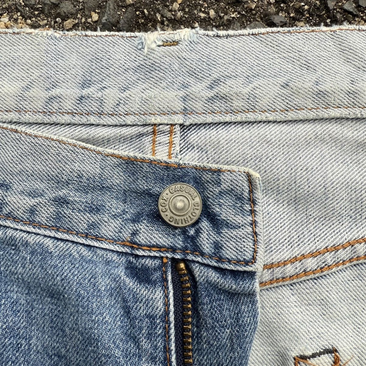 Japanese Brand VINTAGE COX STRAIGHT FADED JEAN DENIM PANTS Size US 34 / EU 50 - 9 Thumbnail