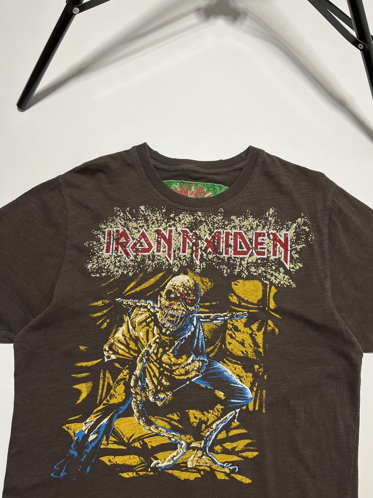 Ringspun Vintage Ringspun Iron Maiden Single Stitch Y2K Rock tee Size US M / EU 48-50 / 2 - 15 Thumbnail