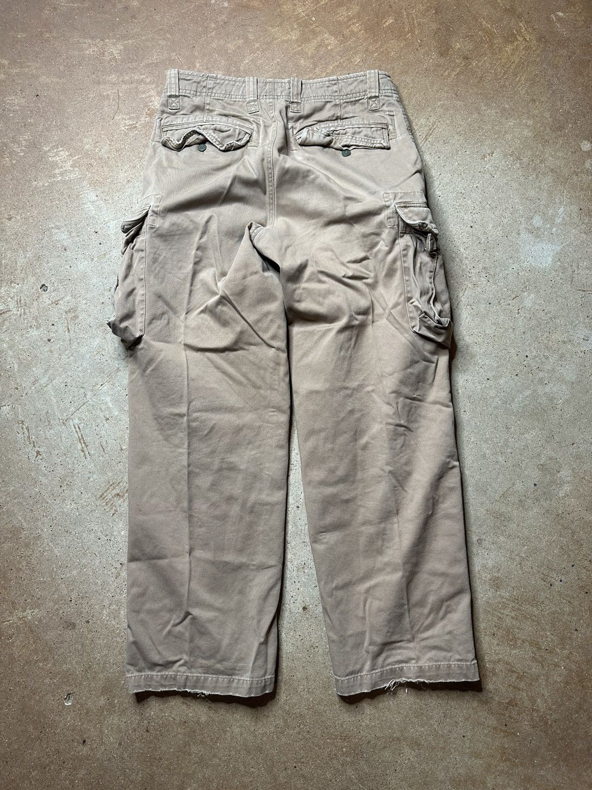 Tommy Hilfiger × Vintage Vintage Y2K Tommy Hilfiger Red Label Baggy Cargo Khakis Size US 32 / EU 48 - 2 Thumbnail