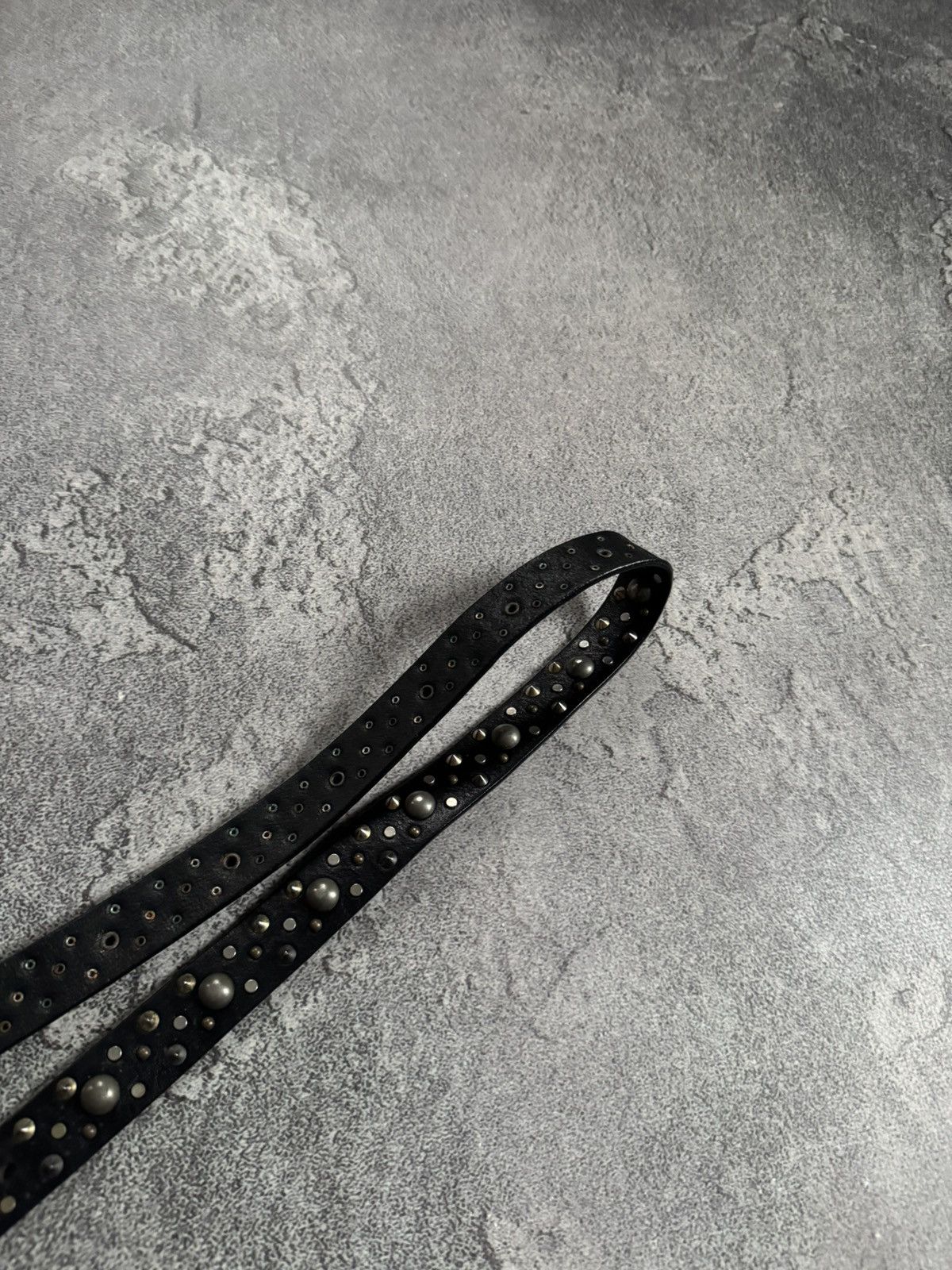 The Kooples The Kooples leather rhinestones biker y2k avantgarde belt Size ONE SIZE - 7 Thumbnail
