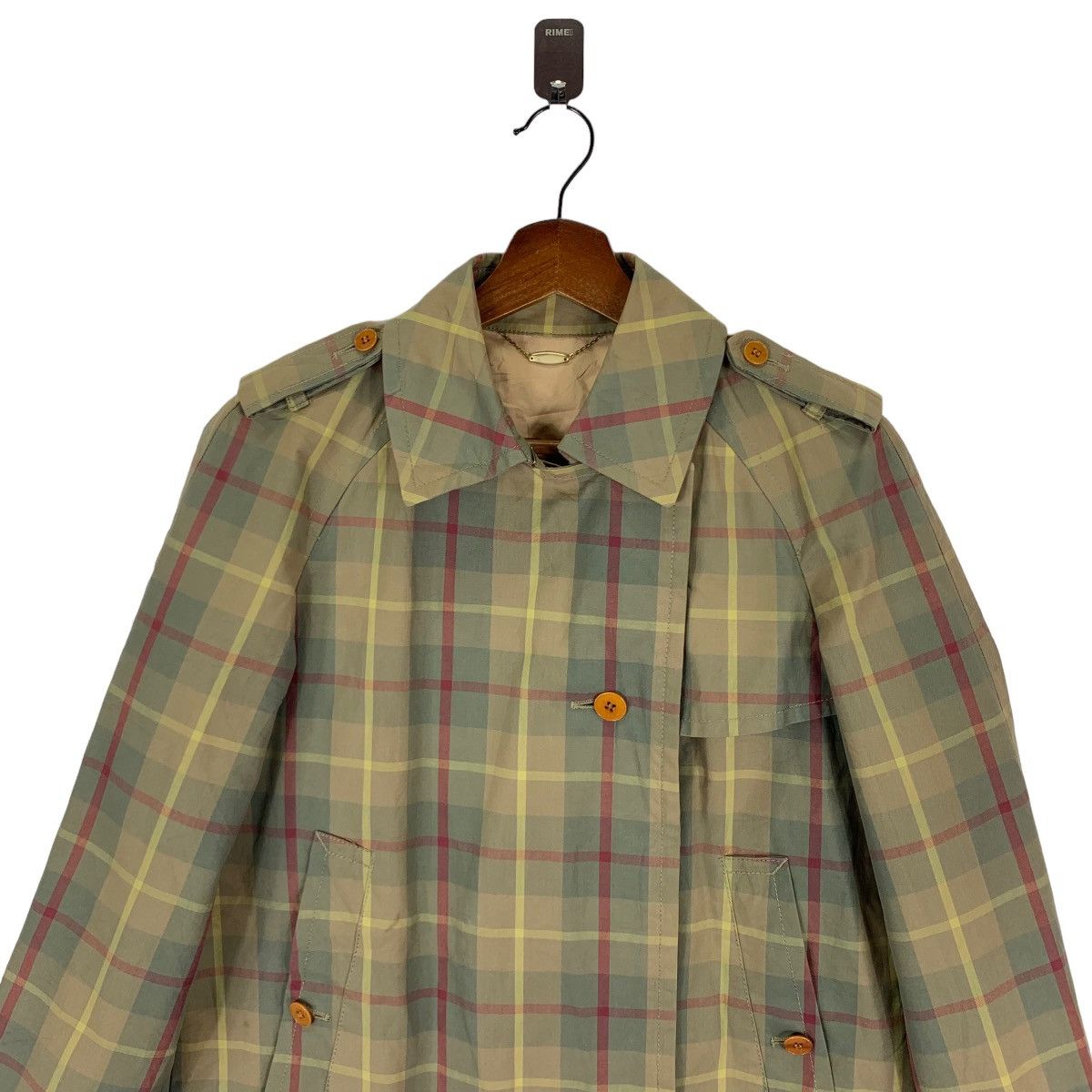 If Six Was Nine Vintage Spick And Span Shadow Tartan Button Jacket Size US M / EU 48-50 / 2 - 5 Thumbnail