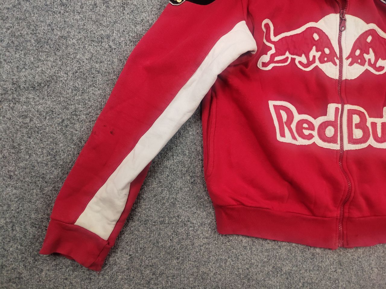 Red Bull Vintage Red Bull Fuel Arai Engine Zip Racing Sweatshirt Y2K Size US M / EU 48-50 / 2 - 11 Thumbnail