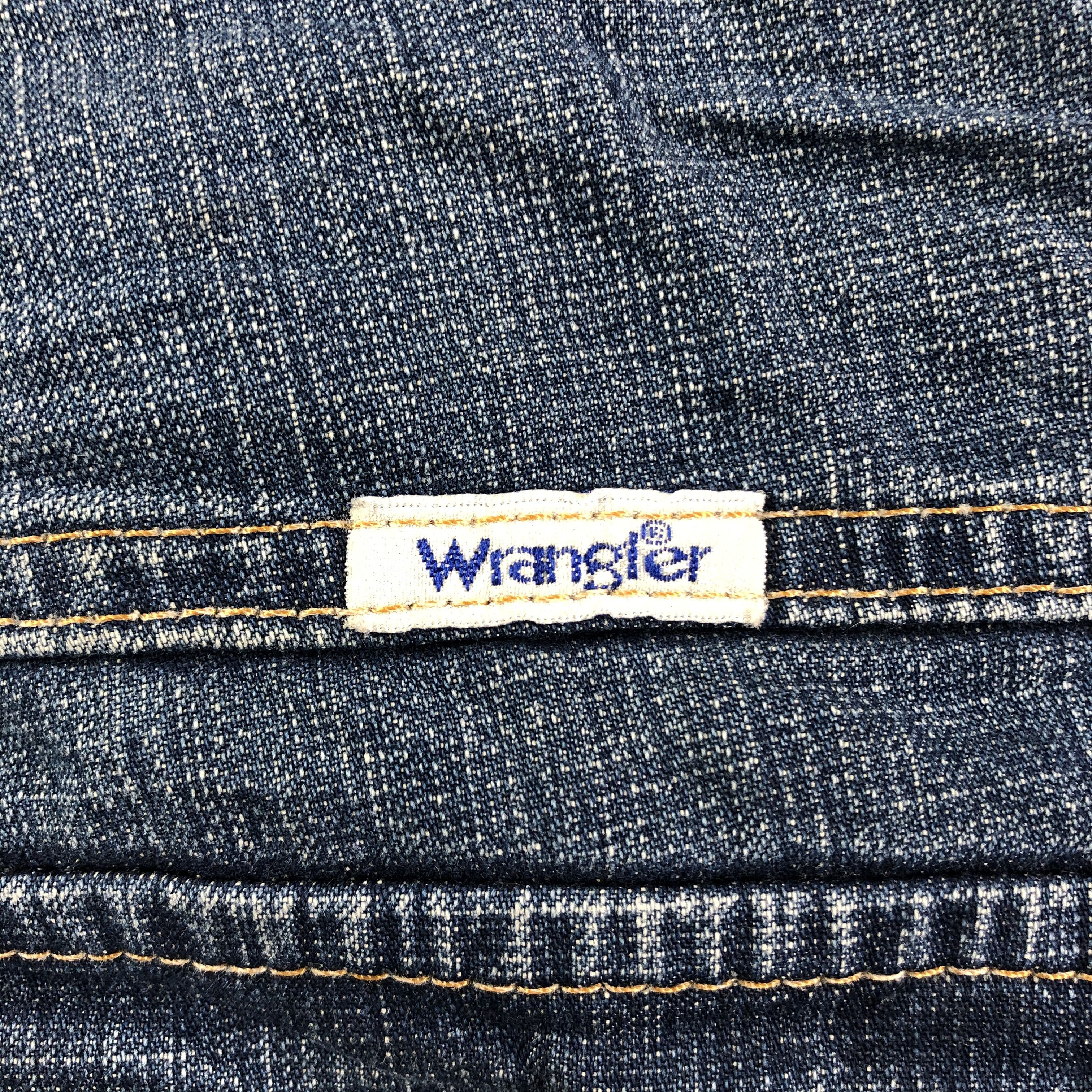 Wrangler Wrangler Jeans Faded Blue Denim KJ1547 Size US 33 - 5 Thumbnail