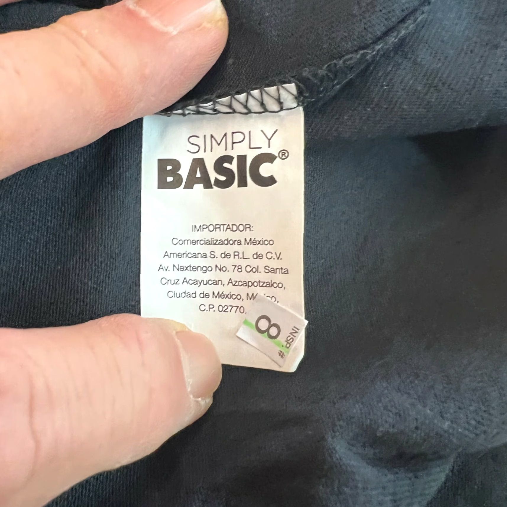 Vintage Simply Basic Women's Bon Voyage Graphic Tee - Size 36 - Black - Casual Short Sleeve T-Shirt Size XS / US 0-2 / IT 36-38 - 6 Thumbnail